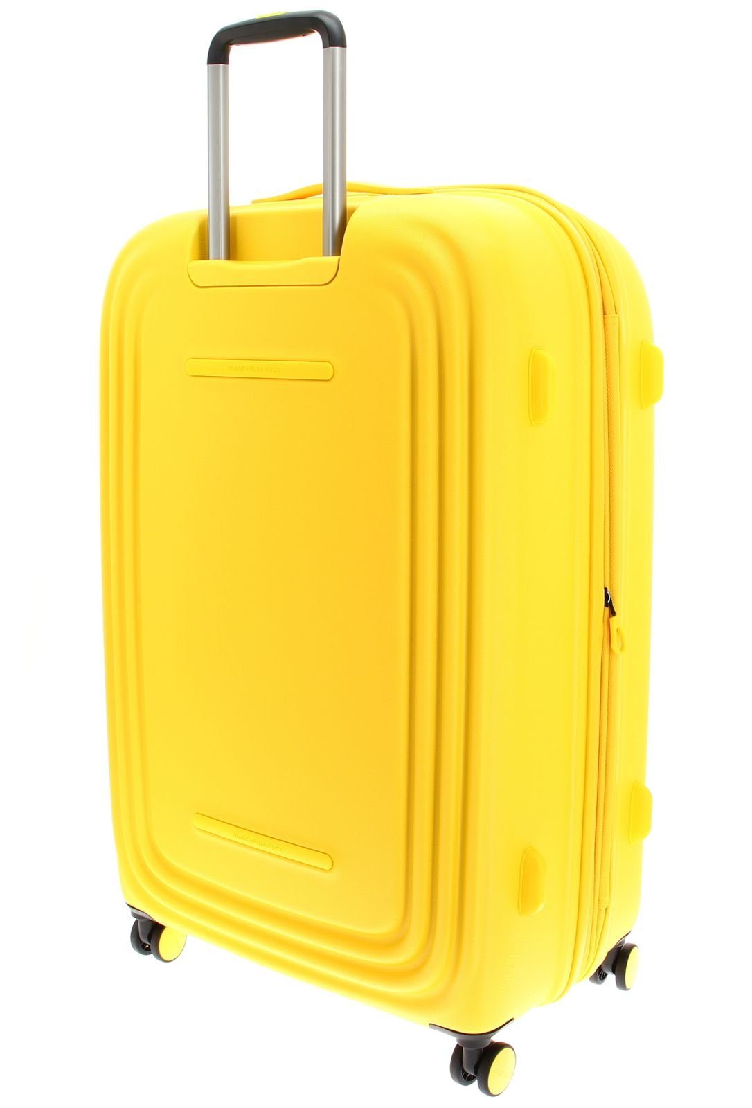 4 Logoduck Rollen Hartschalen-Trolley Yellow Duck Duck Mandarina +,