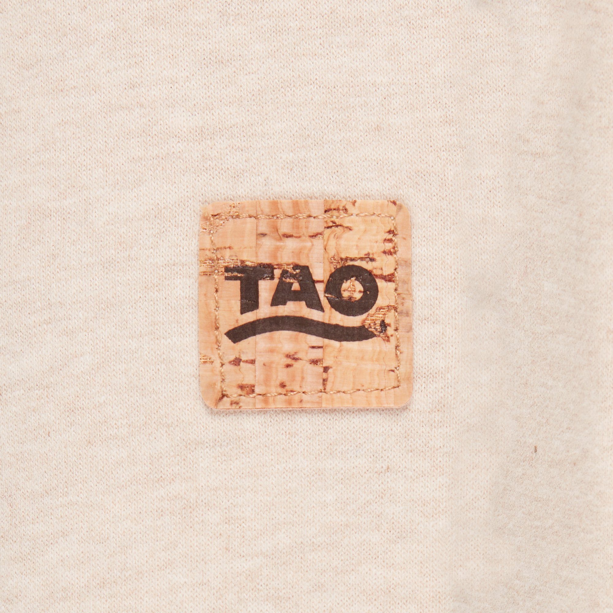 TAO Sweatshirt Freizeitlongsleeve COOLIA beige (1-tlg) meliert