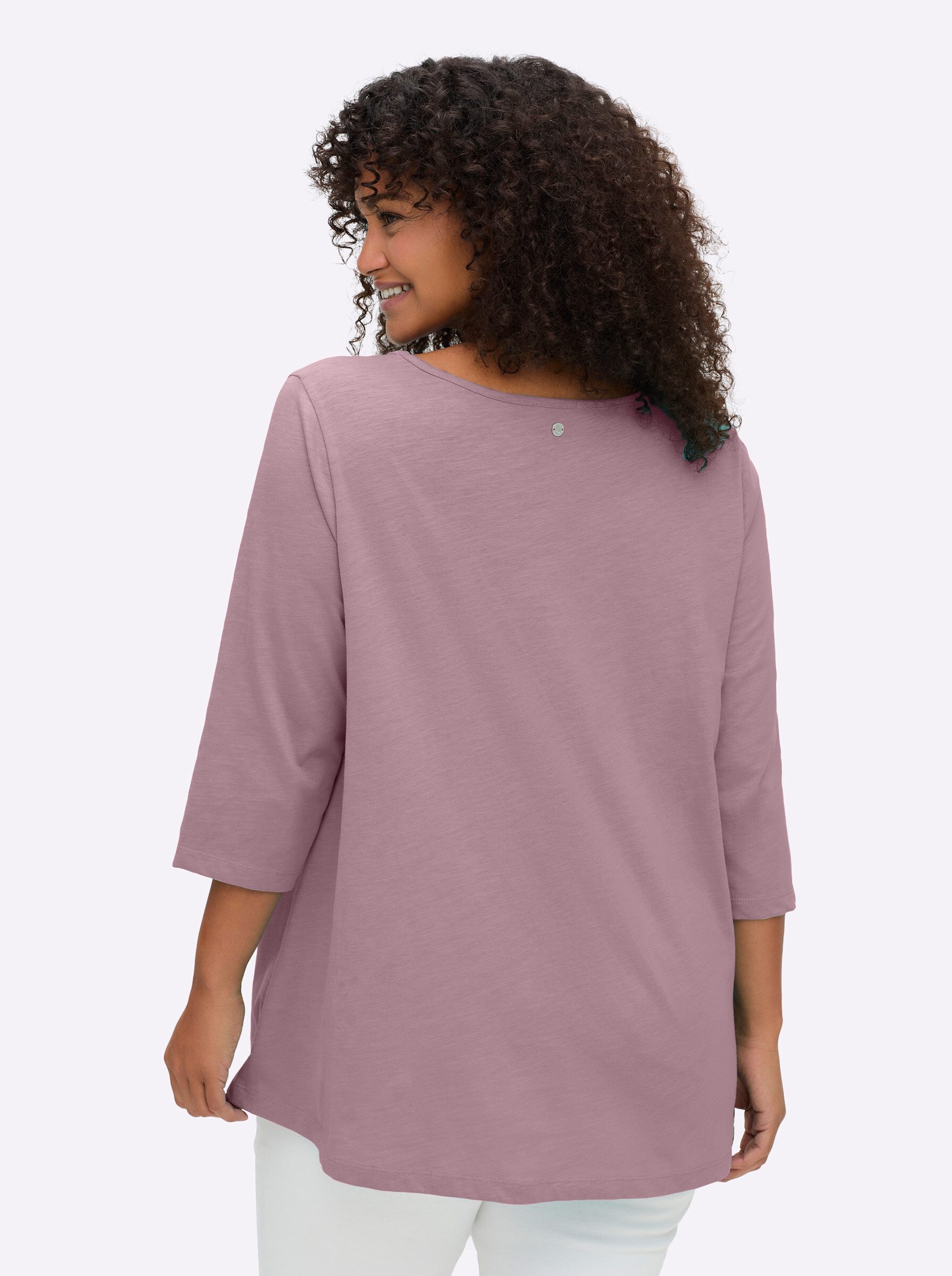 Sheego T-Shirt 3/4-Arm-Shirt 3/4-Arm – Bild 2 von 5