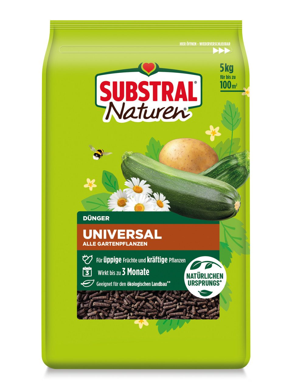 Substral Gemüsedünger Substral Naturen Universaldünger 5 kg