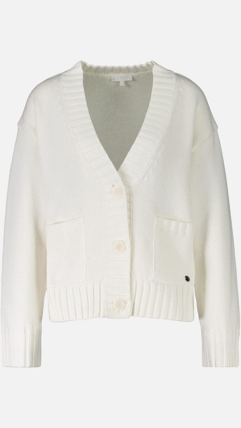 Oz Corry Better WHITE Strickjacke Cardigan Rich