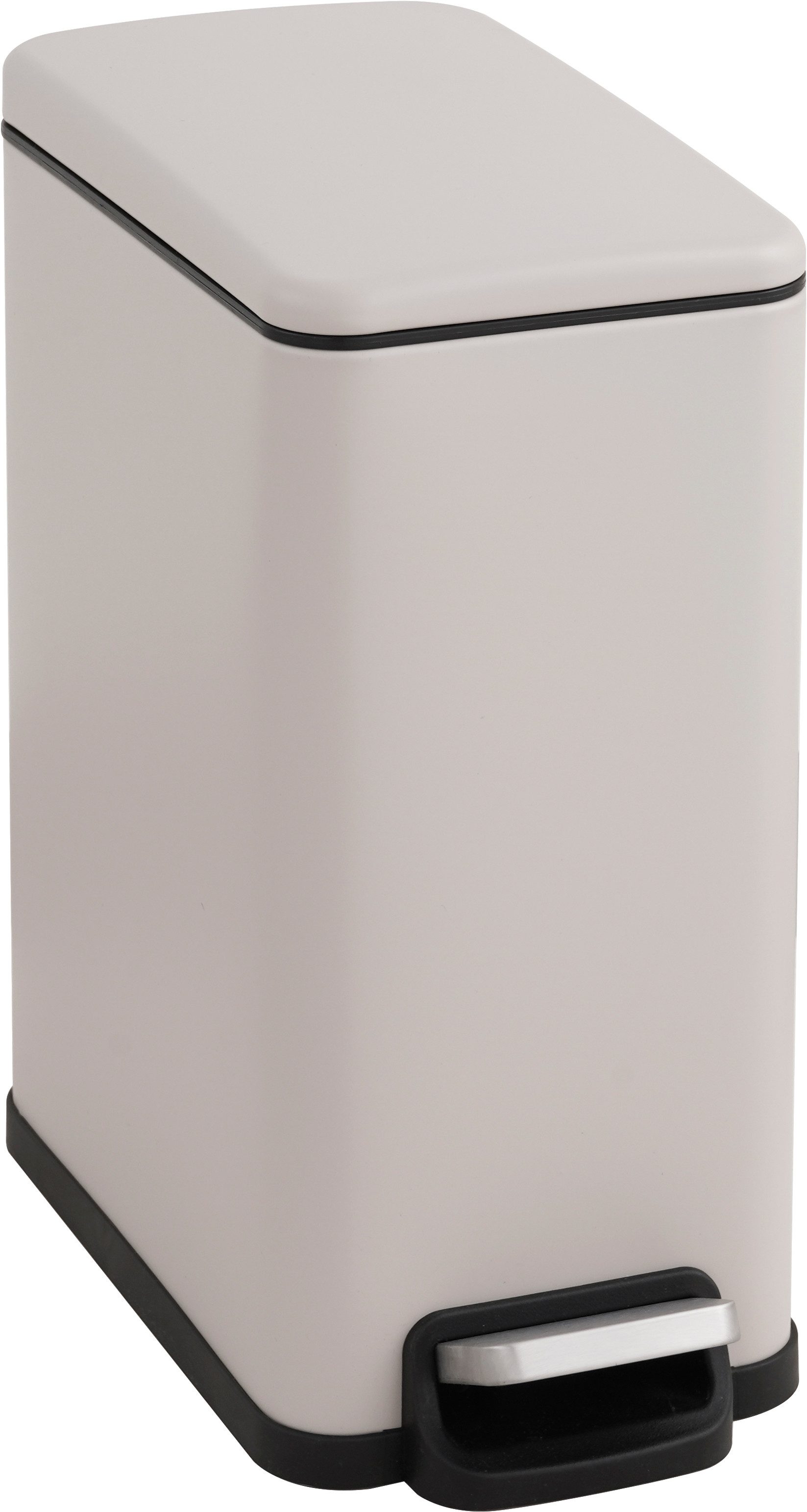 OTTO home Mülleimer Joonah, Soft Close, schmal und kompakt, Nischen-Mülleimer, Treteimer, Kosmetikeimer mit Deckel