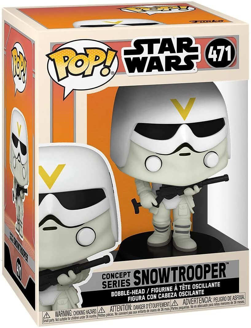 Funko Actionfigur - Funko Star Concept #471 Series Wars: Snowtrooper POP!