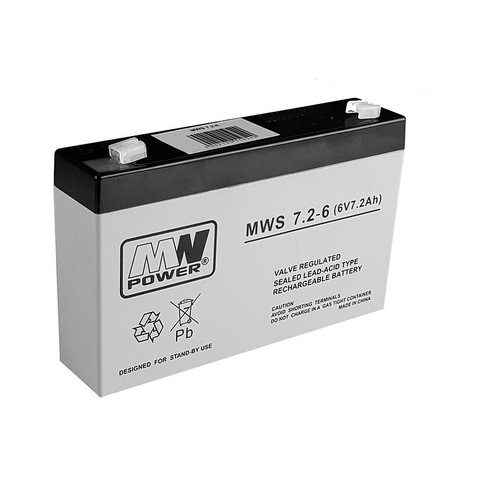 LEAN TOYS Ersatzakku Antriebsakku Kinderfahrzeugakku Batterie, (6 V, 1 St), wartungsfrei, auslaufsicher, lageunabhängig, AGM-Gel