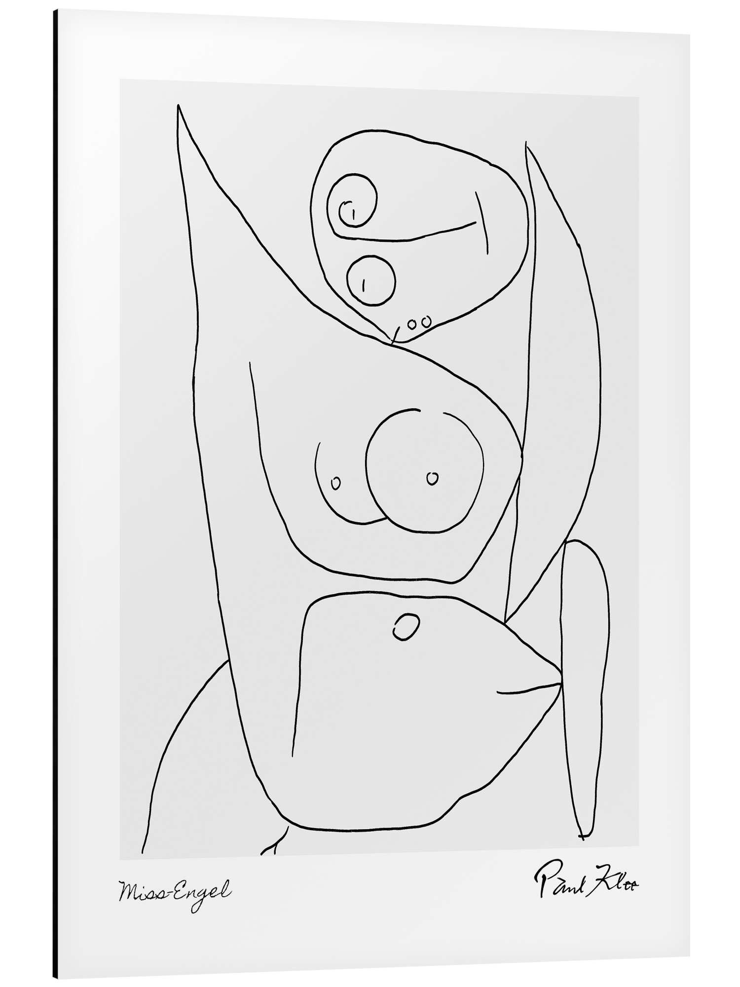 Alu-Dibond-Druck Paul Klee