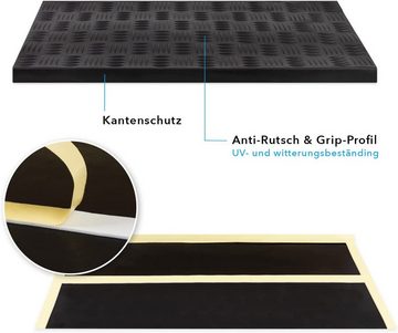 Stufenmatte Stufenmatte aus Gummi, wetterfest & rutschhemmend, Karat