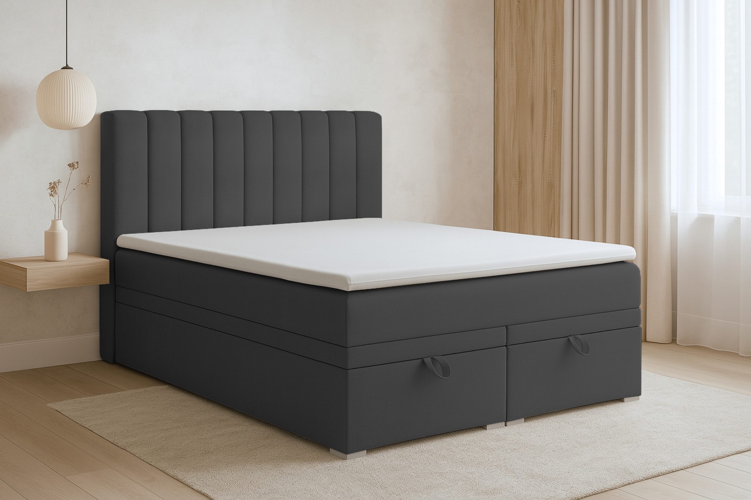 Deine Möbel 24 Boxspringbett DAVID Boxbett günstig online kaufen