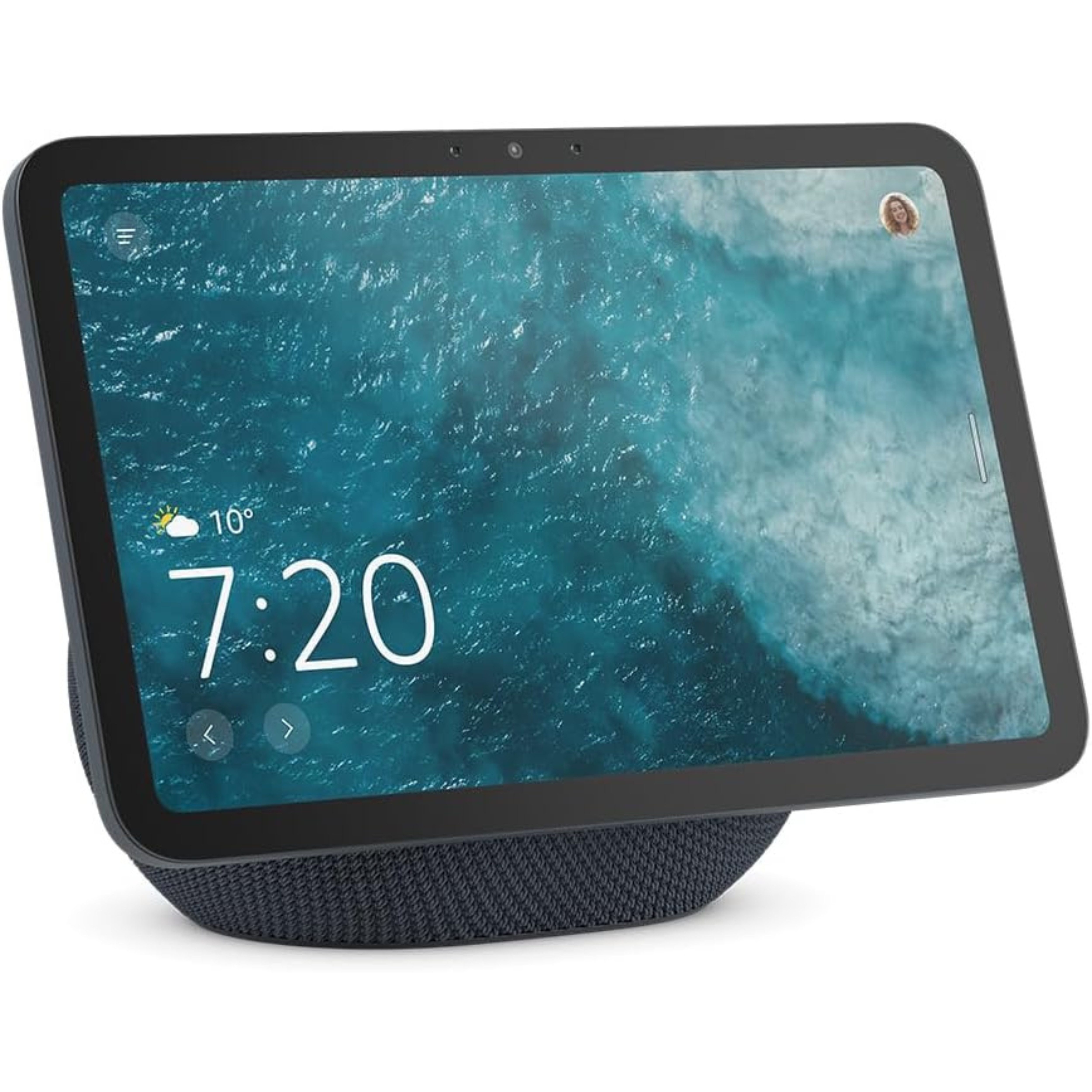 Amazon Echo Show 8 (neueste Generation) Alexa Lautsprecher (WLAN, Bluetooth, 30 W, brillantes 8,7-Zoll-Display in HD-Auflösung mit raumfüllendem 3D-Audio)