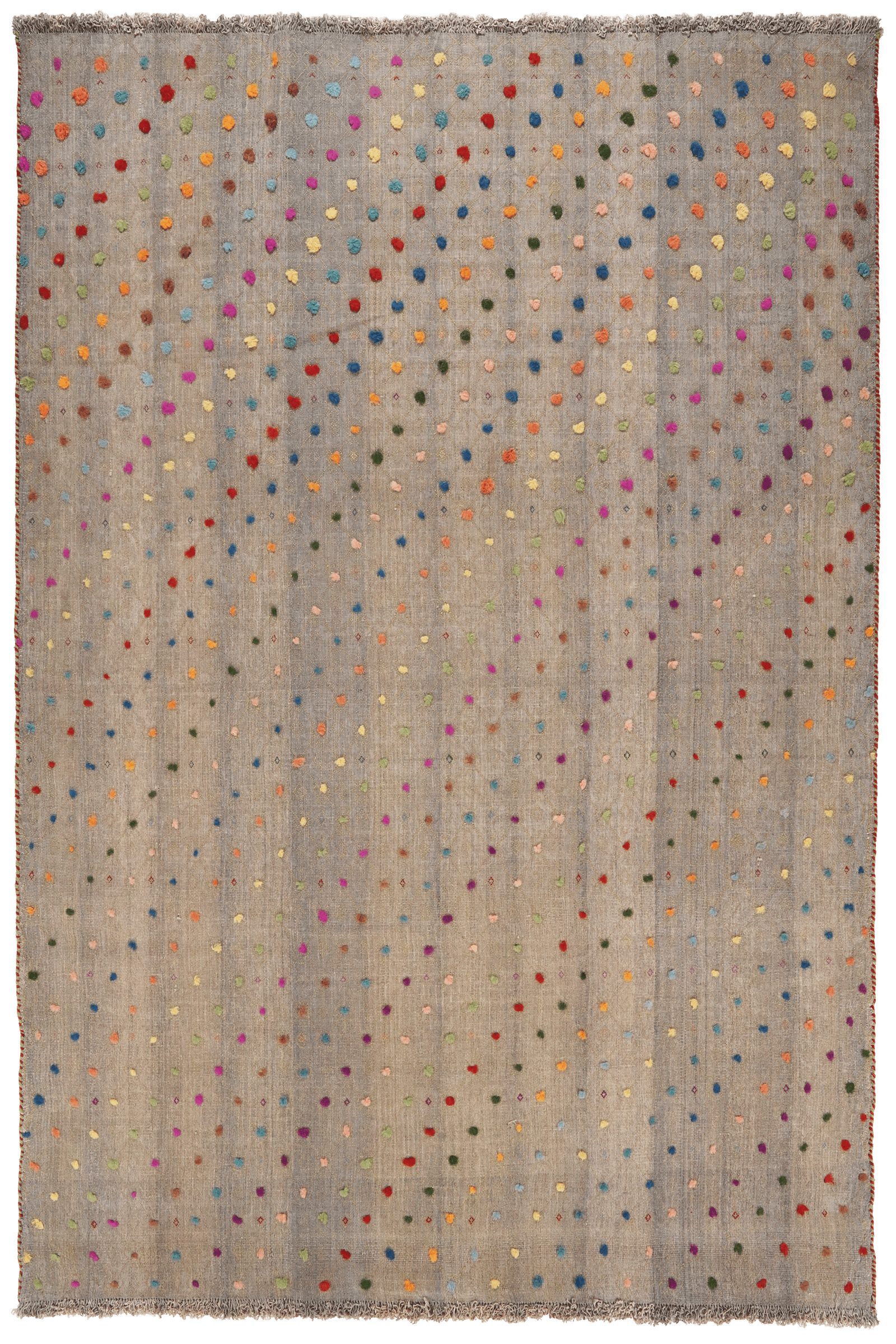 Looma Teppich Kelim Gashgai 226x176cm, rechteckig, Höhe: 5 mm, Gashgai, Schurwolle, Unikat