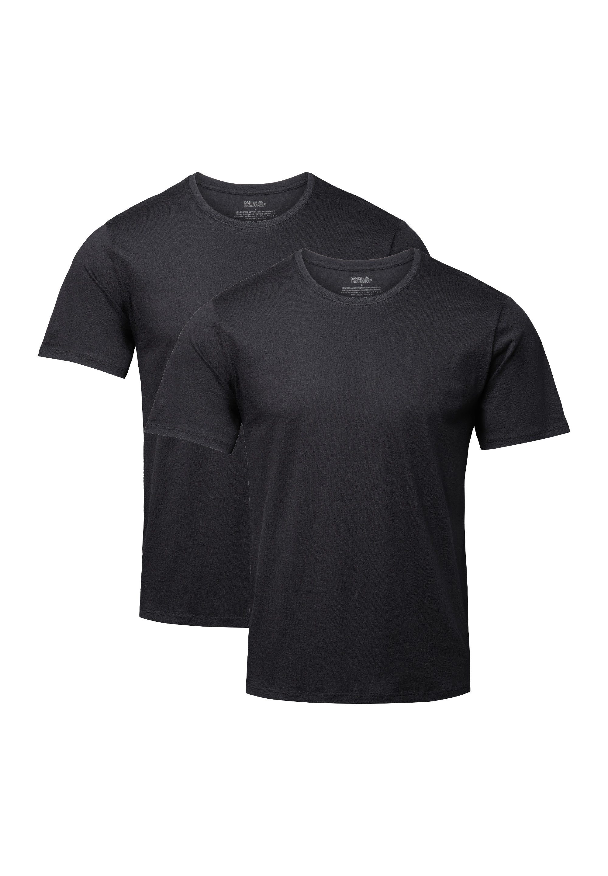 DANISH ENDURANCE T-Shirt Crew Herren (2er-Pack) günstig online kaufen