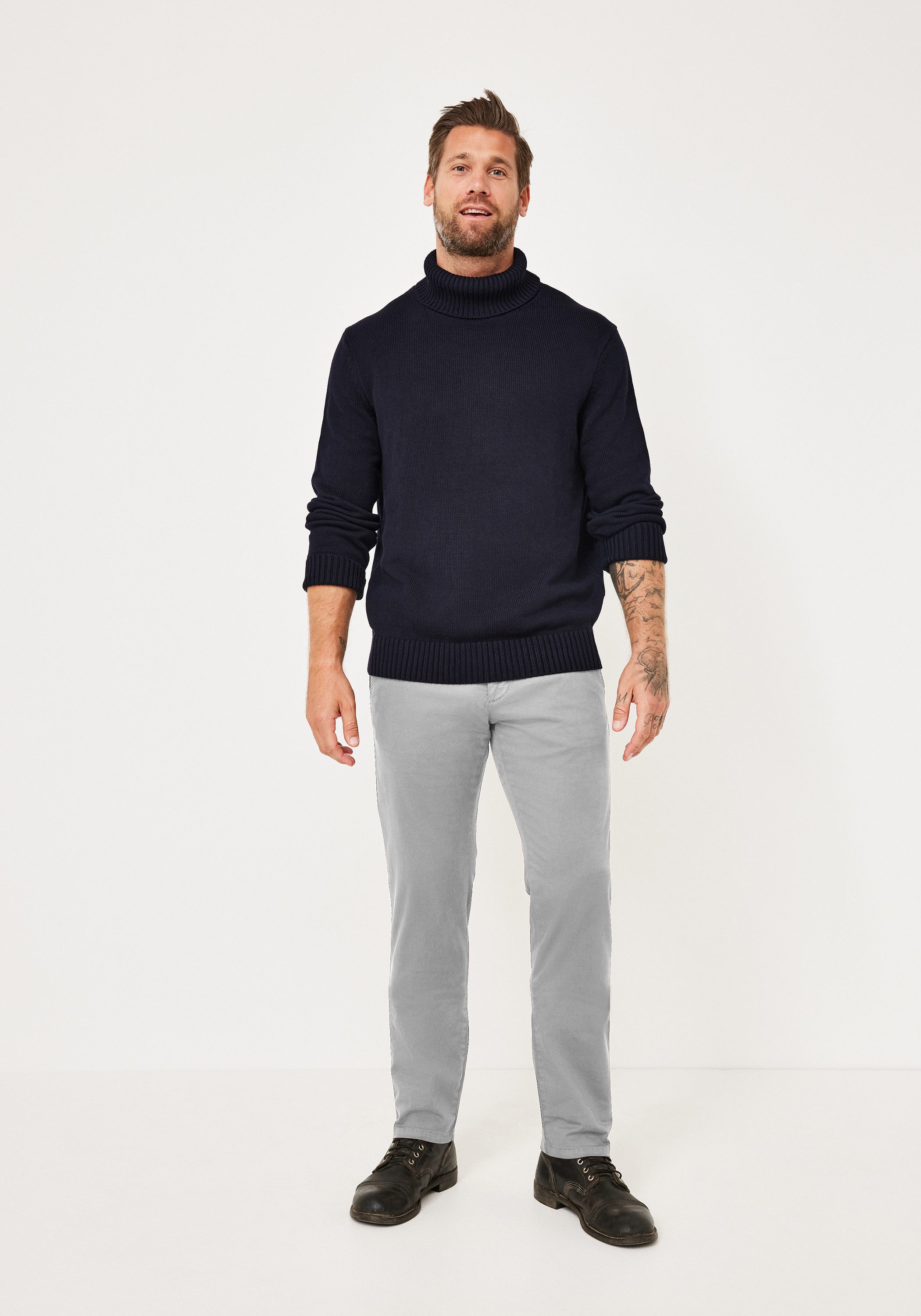 Redpoint Chinohose JASPER Slim-Fit Chinos mit Stretchanteil