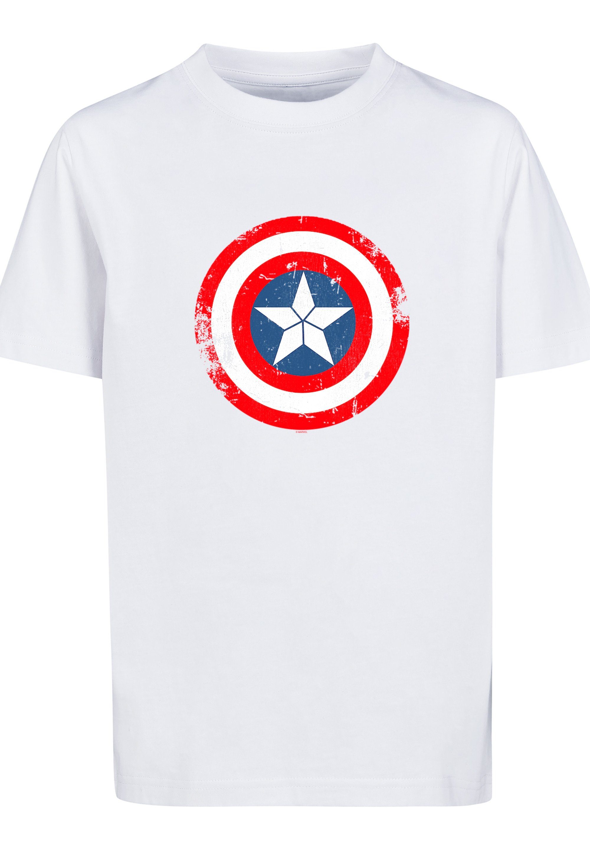 F4NT4STIC T-Shirt Marvel Captain America Kinder,Premium Civil Print Schild Unisex War Merch,Jungen,Mädchen,Logo