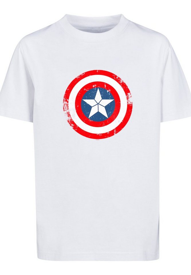 F4NT4STIC T-Shirt Marvel Captain America Civil War Schild Unisex Kinder,Premium  Merch,Jungen,Mädchen,Logo Print