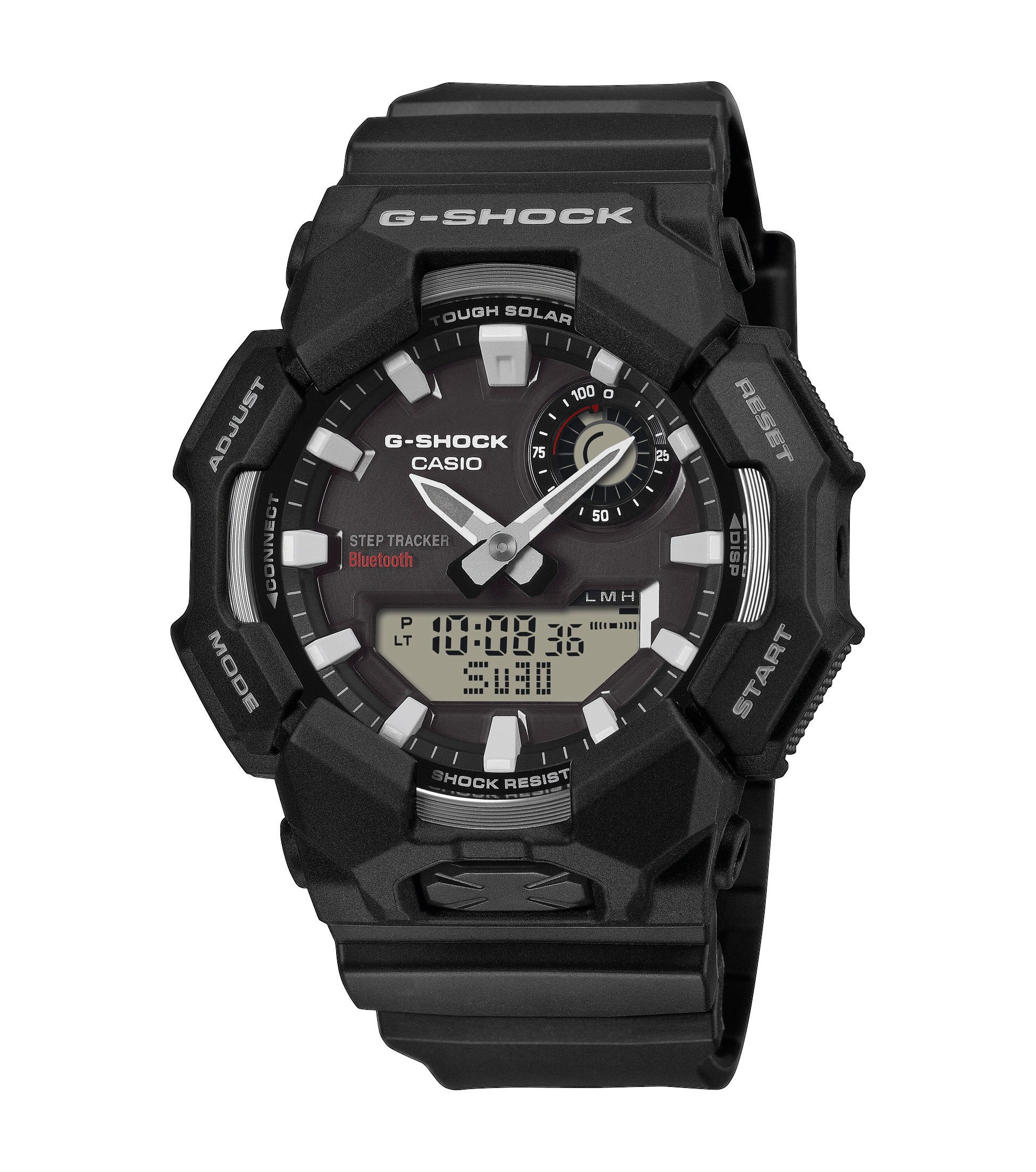 CASIO G-SHOCK Smartwatch, Quarzuhr, Armbanduhr, Herrenuhr, Step Tracker, Phone Finder, stoßfest