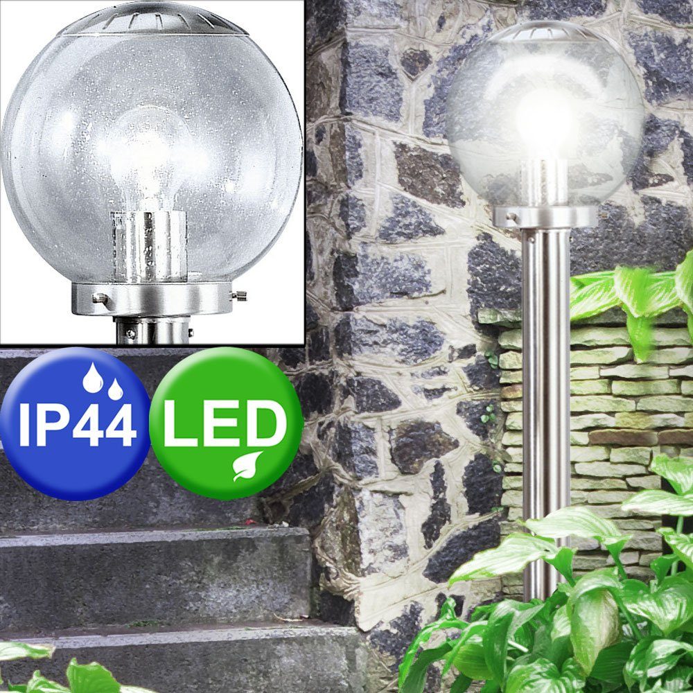 LED AußenStehlampe, Außen Stand Leuchte Steh Lampe Terrasse