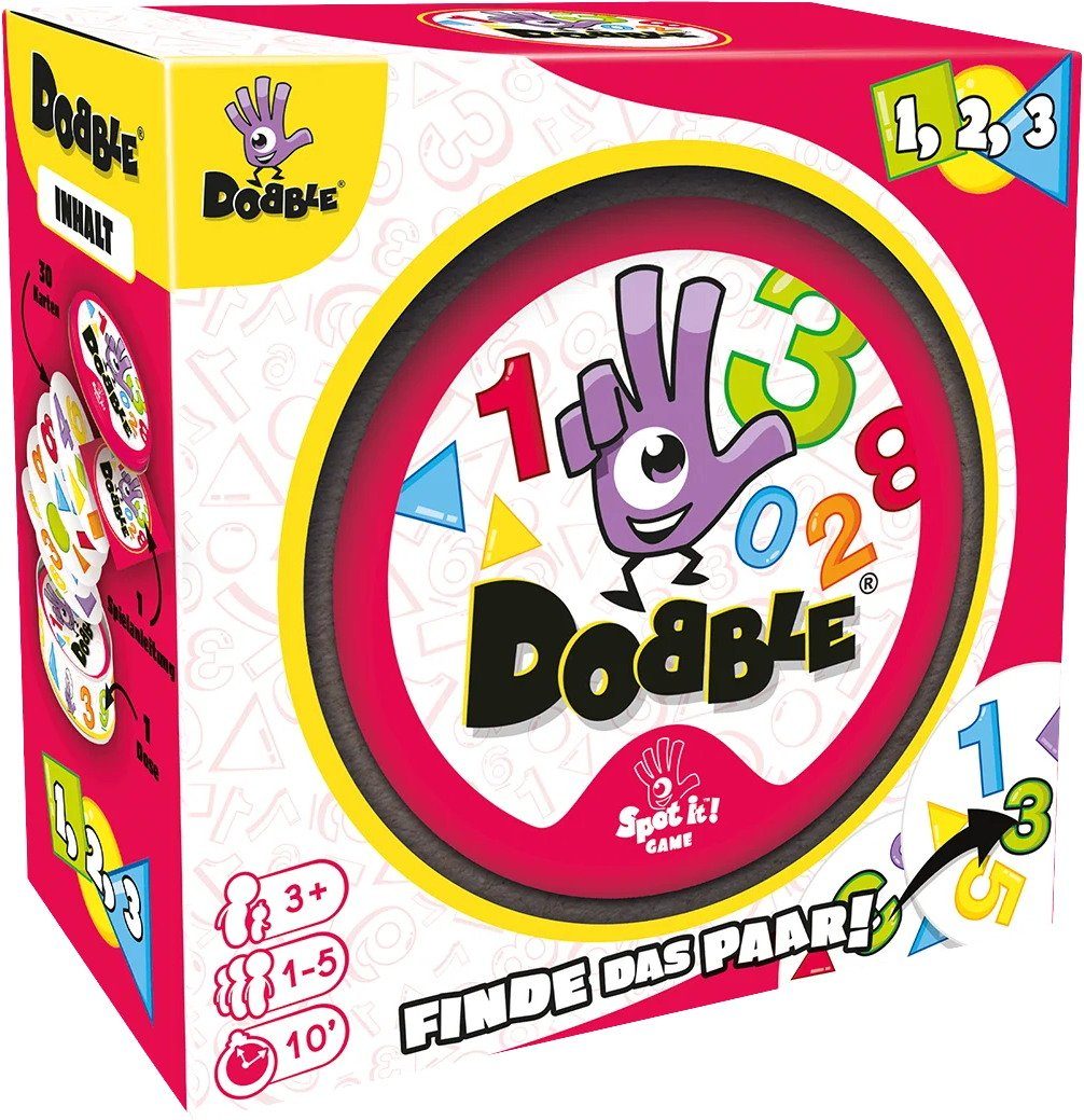 Spiel Kinderspiel Reaktionsspiel Dobble 1, 2, 3 Kids ZYGD0032