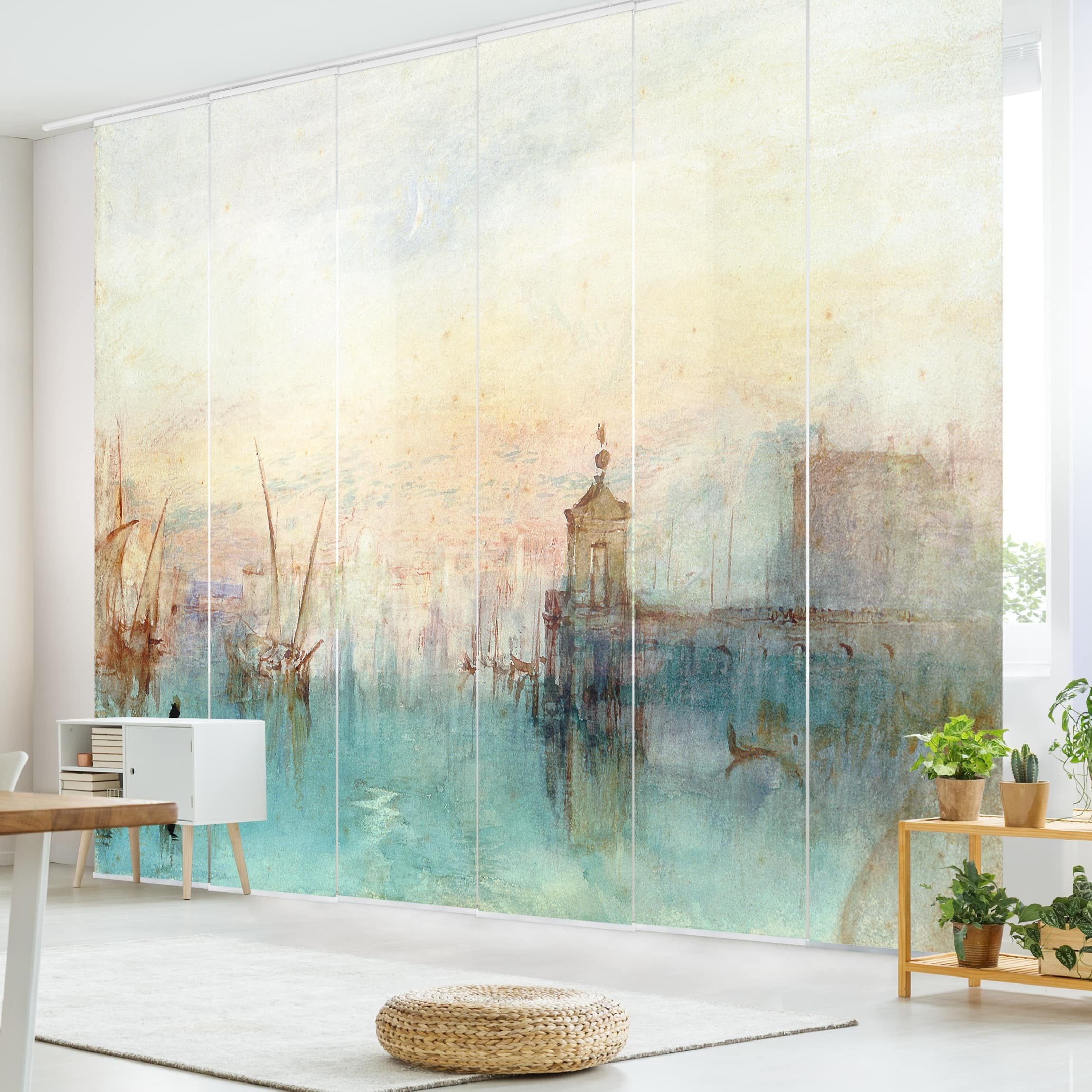 Bilderdepot24 Schiebegardine modern Flächenvorhang blickdicht Turner günstig online kaufen