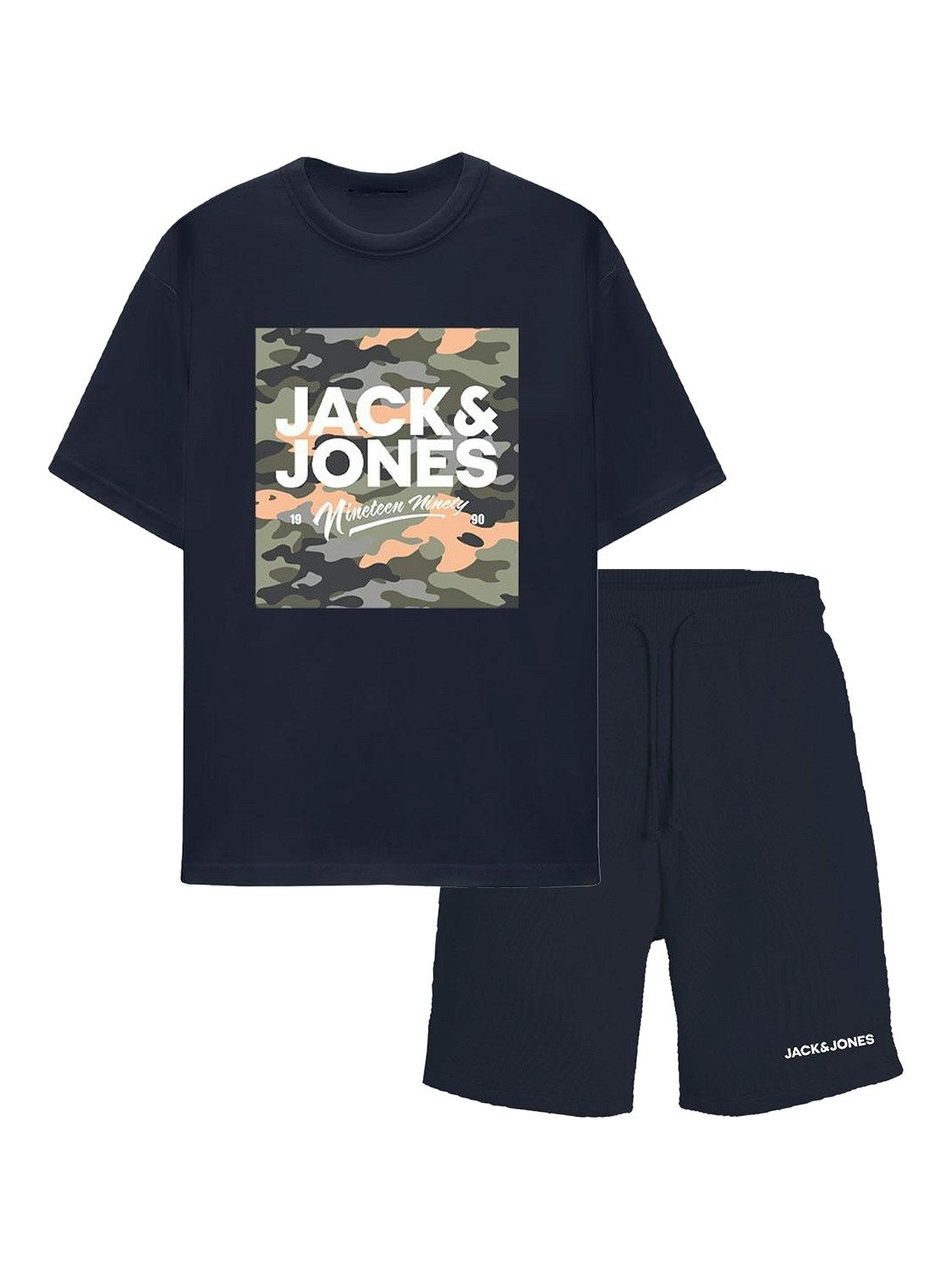 Jack & Jones Junior Loungeanzug JJPETE CAMO SET PACK JNR