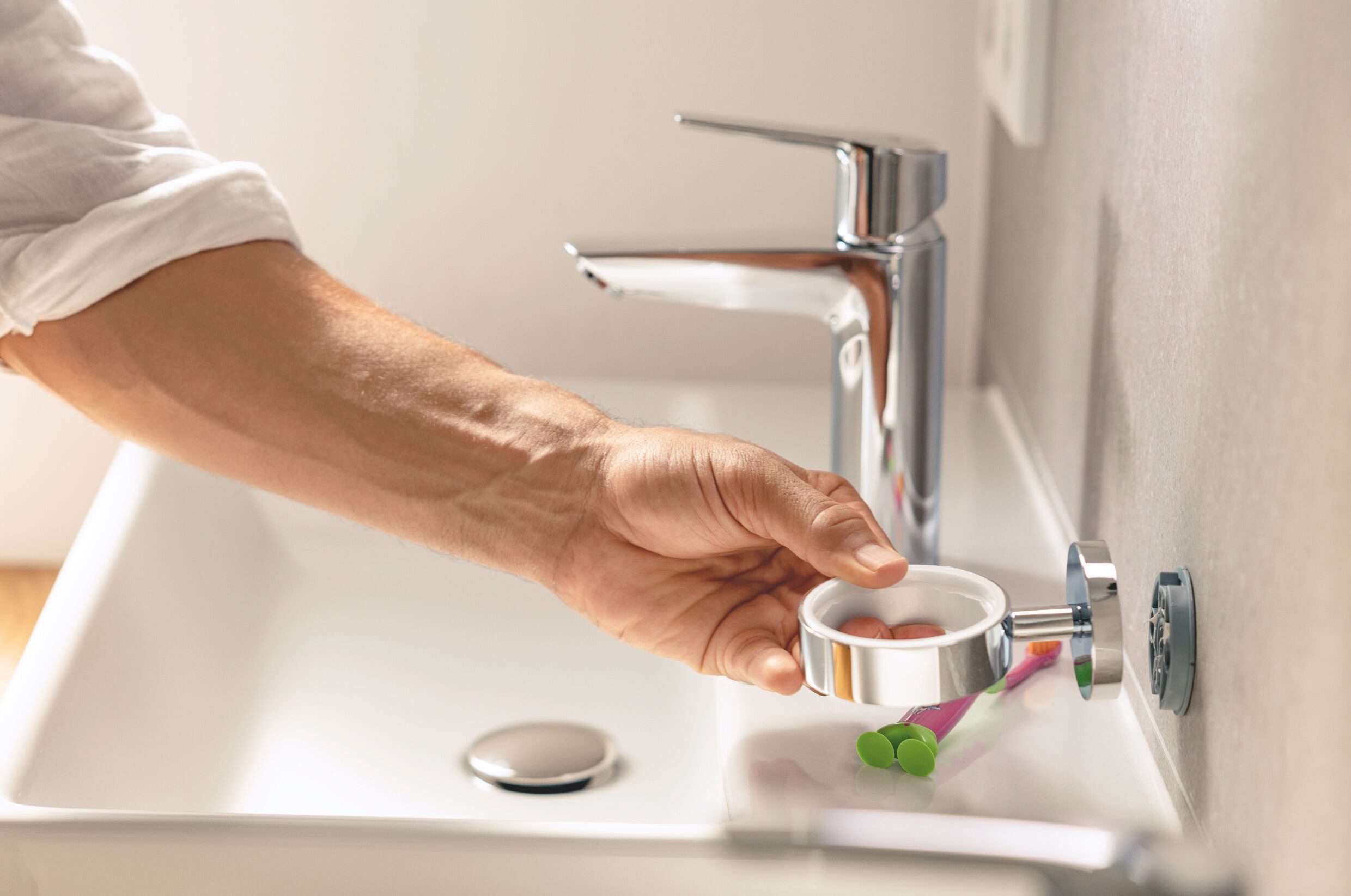 Grohe WC-Garnitur Start, Set 3 in 1 - Supersteel