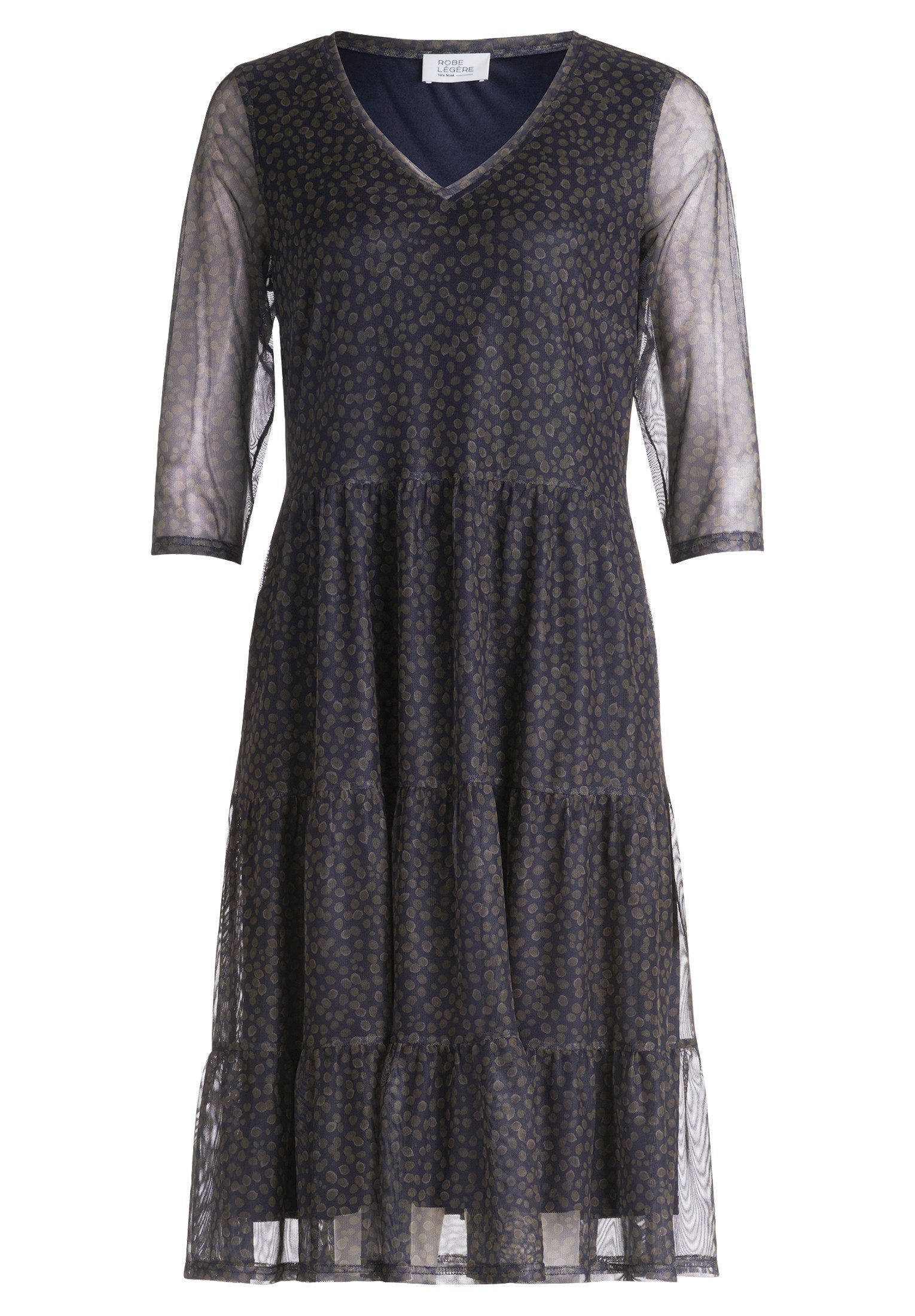 Vera Mont Sommerkleid Damen mit Stufen günstig online kaufen