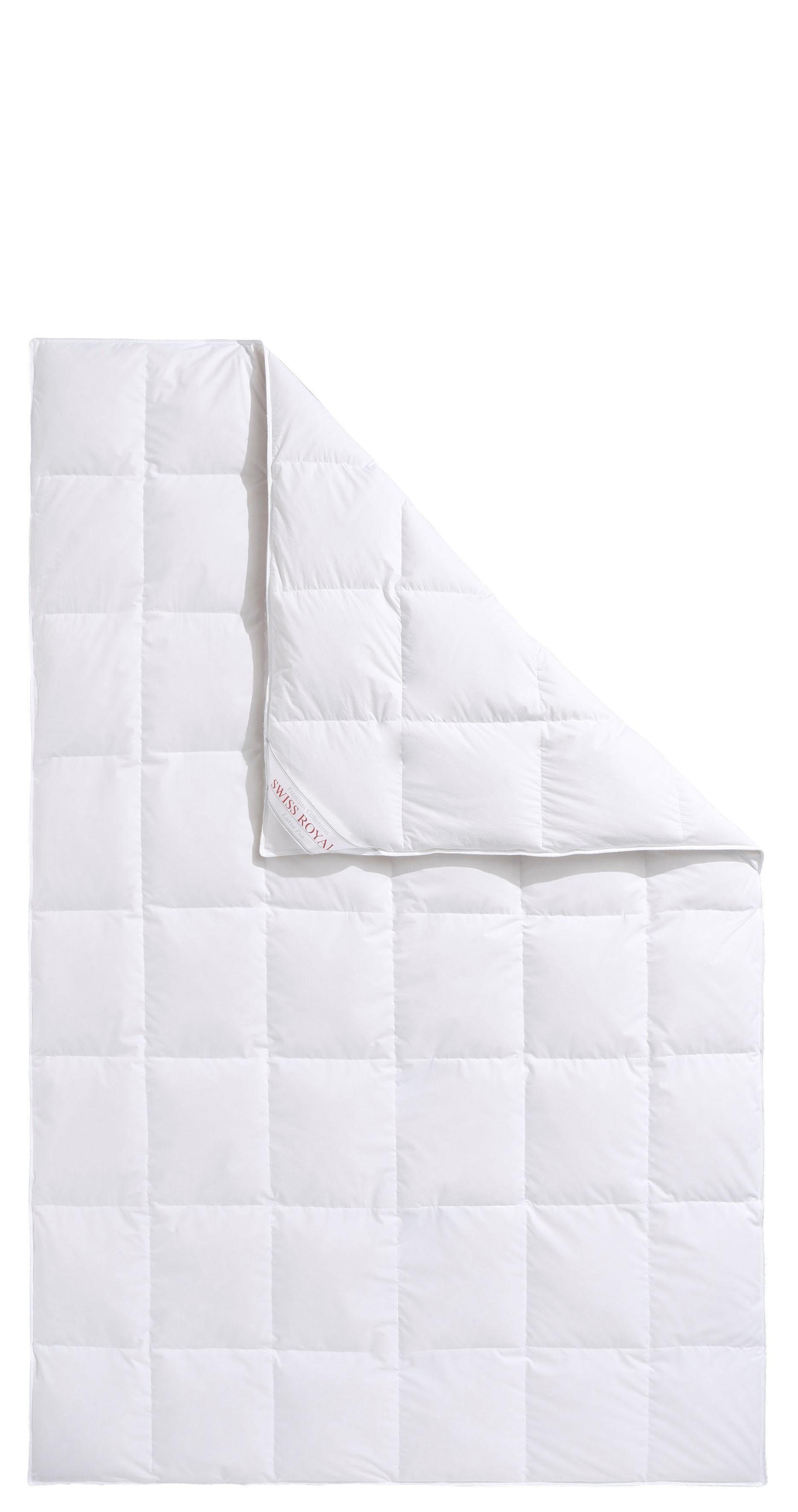 Haeussling Daunenbettdecke Swiss Royal, Bettdecken für Sommer und Winter, Ganzjahresdecke, Decke, Füllung: 90% Daunen, 10% Federn, Bezug: 100% Baumwolle, Bettde – Bild 2 von 5
