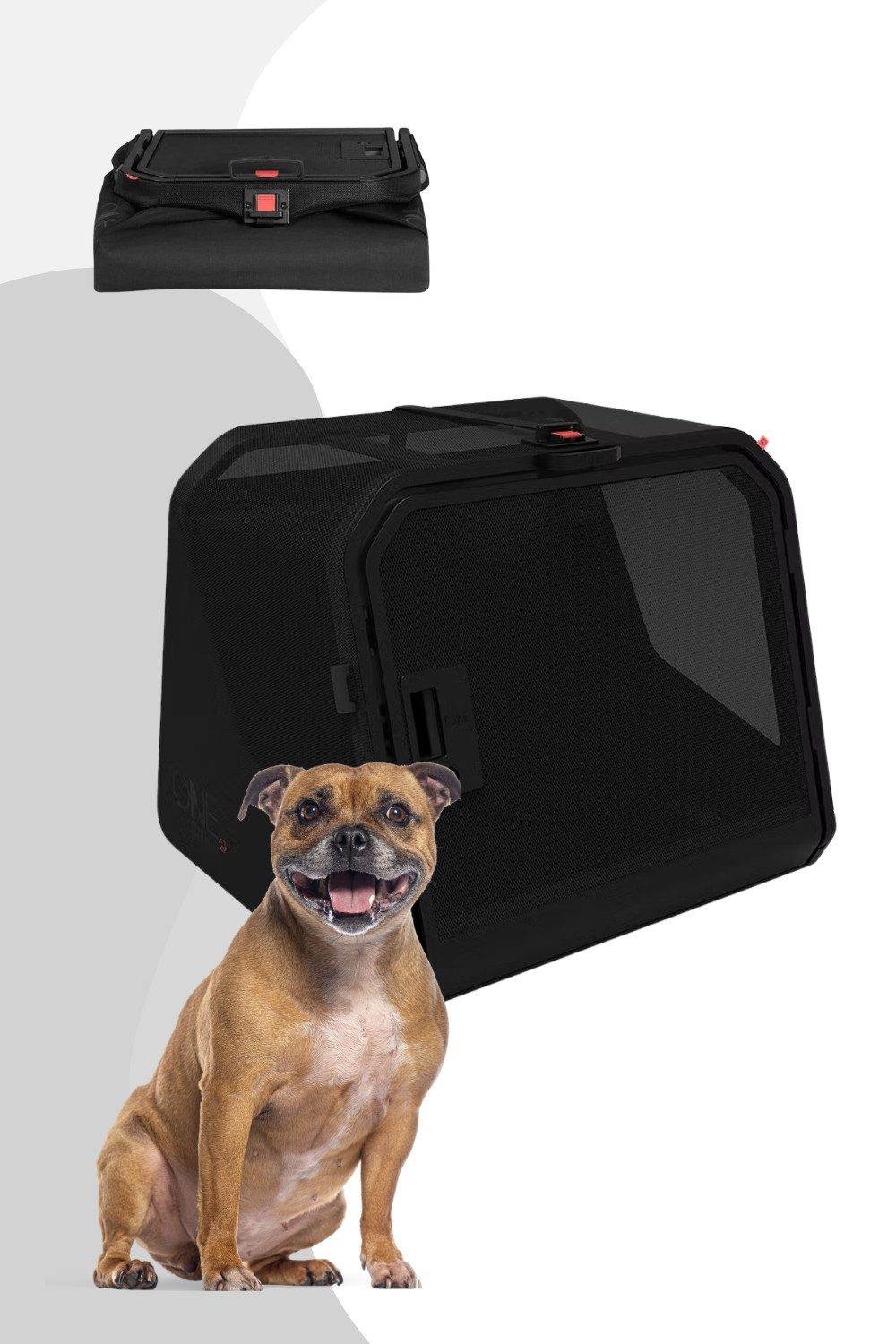 4pets Hunde-Transportbox 1ONE1 Origami Hundetransportbox / faltbare Hundebox