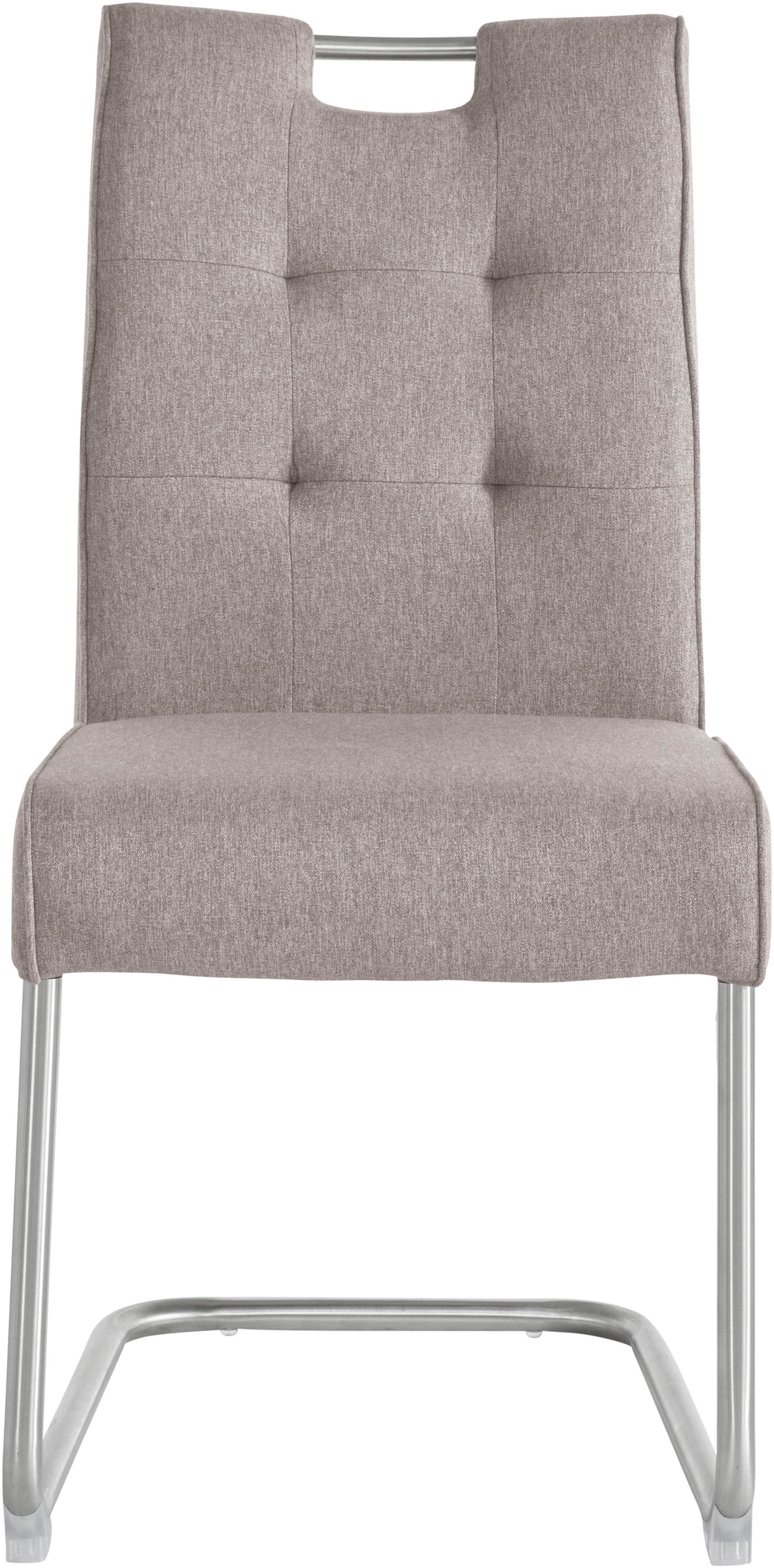 s.Oliver Freischwinger Ciella (Set, 2 St), mit hochwertiger 3D-Steppung und Taschenfederkern, Edelstahlgestell – Bild 4 von 5