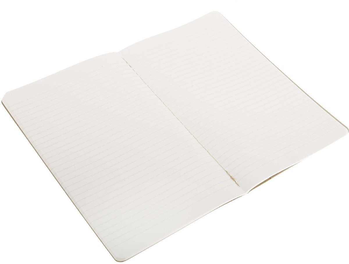 MOLESKINE Notizbuch Notizheft Cahier L A5 13x21cm VE=3 Stück liniert packpapierbraun