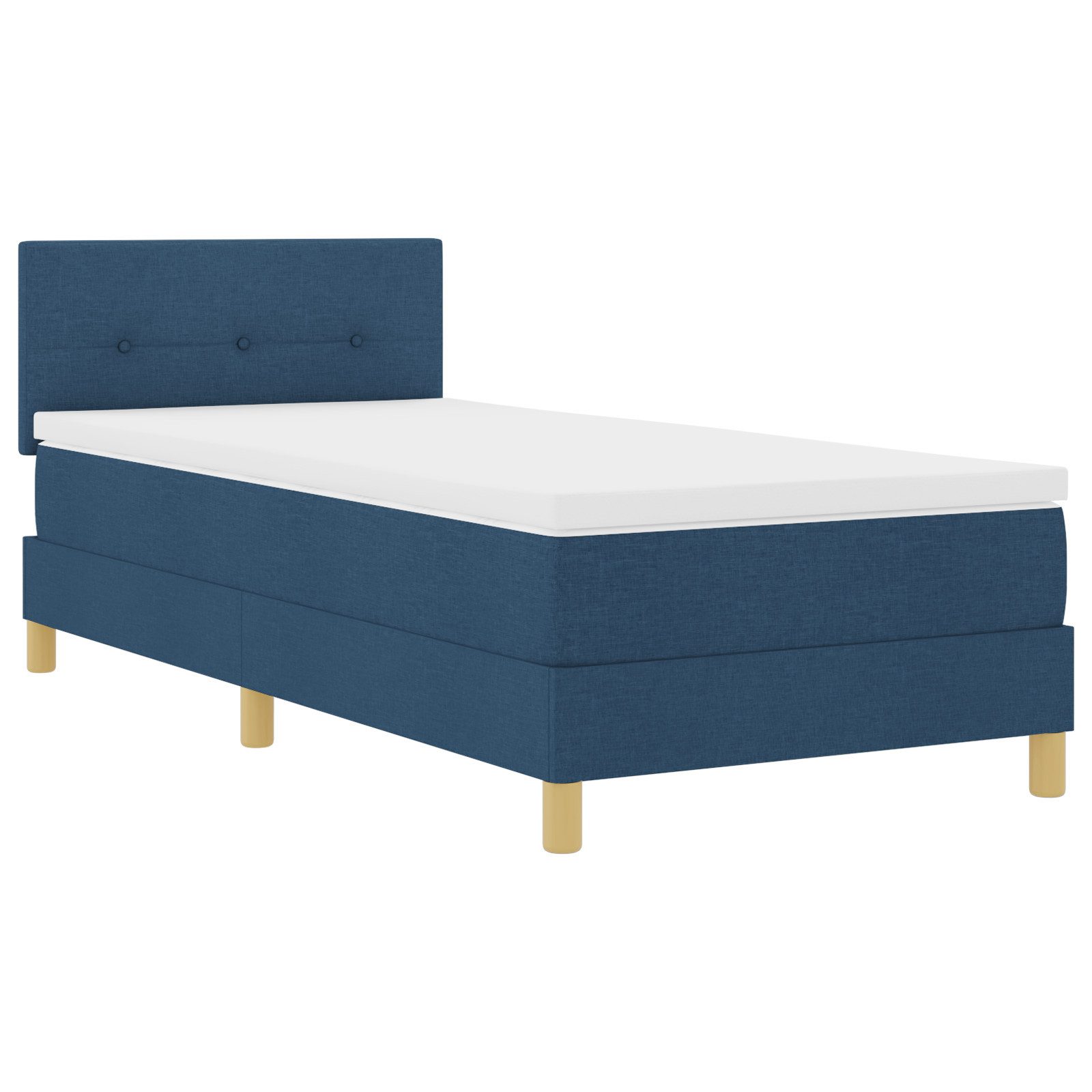 vidaXL Bett LED Boxspringbett mit Matratze günstig online kaufen