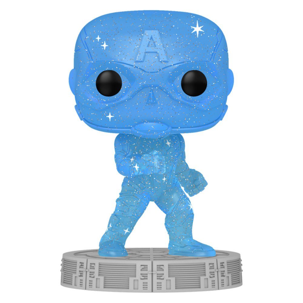 Funko Actionfigur POP! Saga Schutzhülle (Art Marvel Series) Infinity - Captain America mit