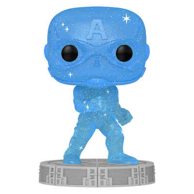 Funko Actionfigur POP! Captain America (Art Series) mit Schutzhülle - Marvel Infinity Saga
