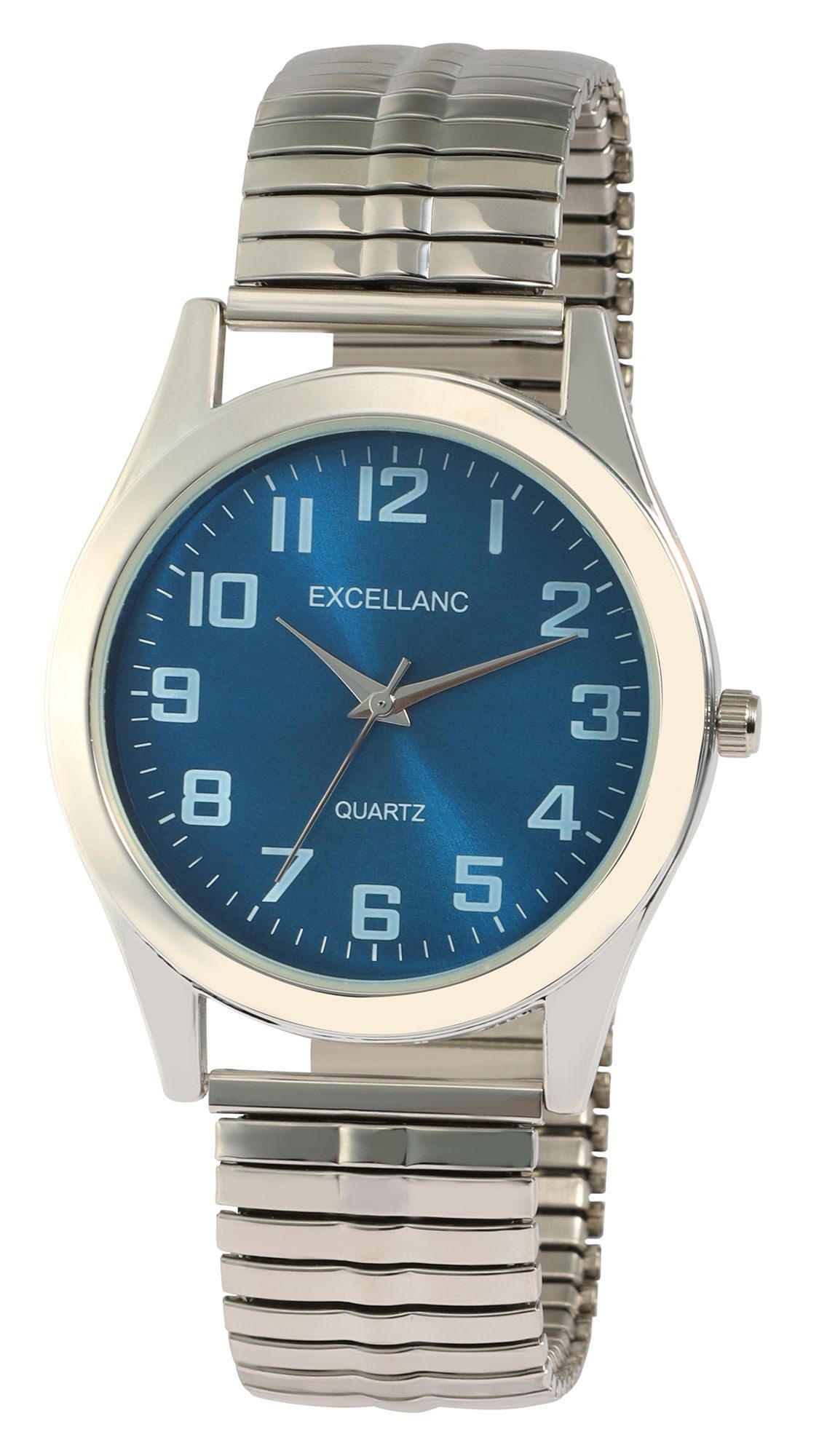 Excellanc Quarzuhr Maher Herrenuhr mit Edelstahlzugarmband, günstig online kaufen