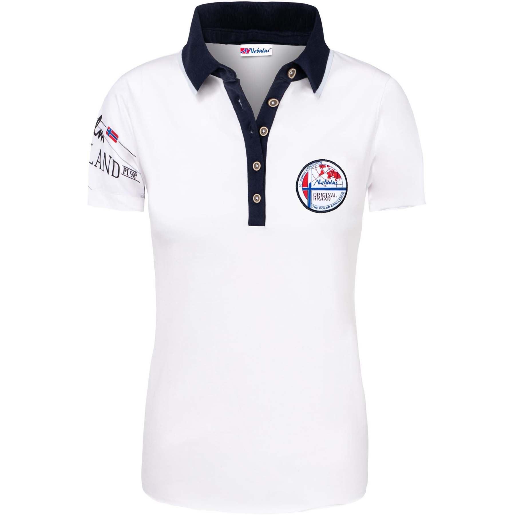 Nebulus Poloshirt PAITAS, P4040 - Damen, weiß, XXL/44 günstig online kaufen