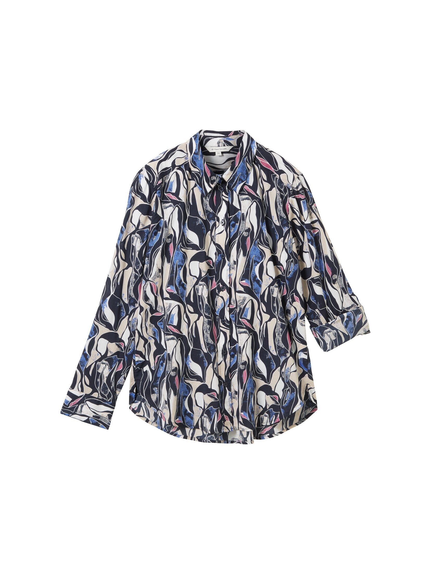 TOM TAILOR Langarmbluse Blusen & Shirts Bluse mit Muster