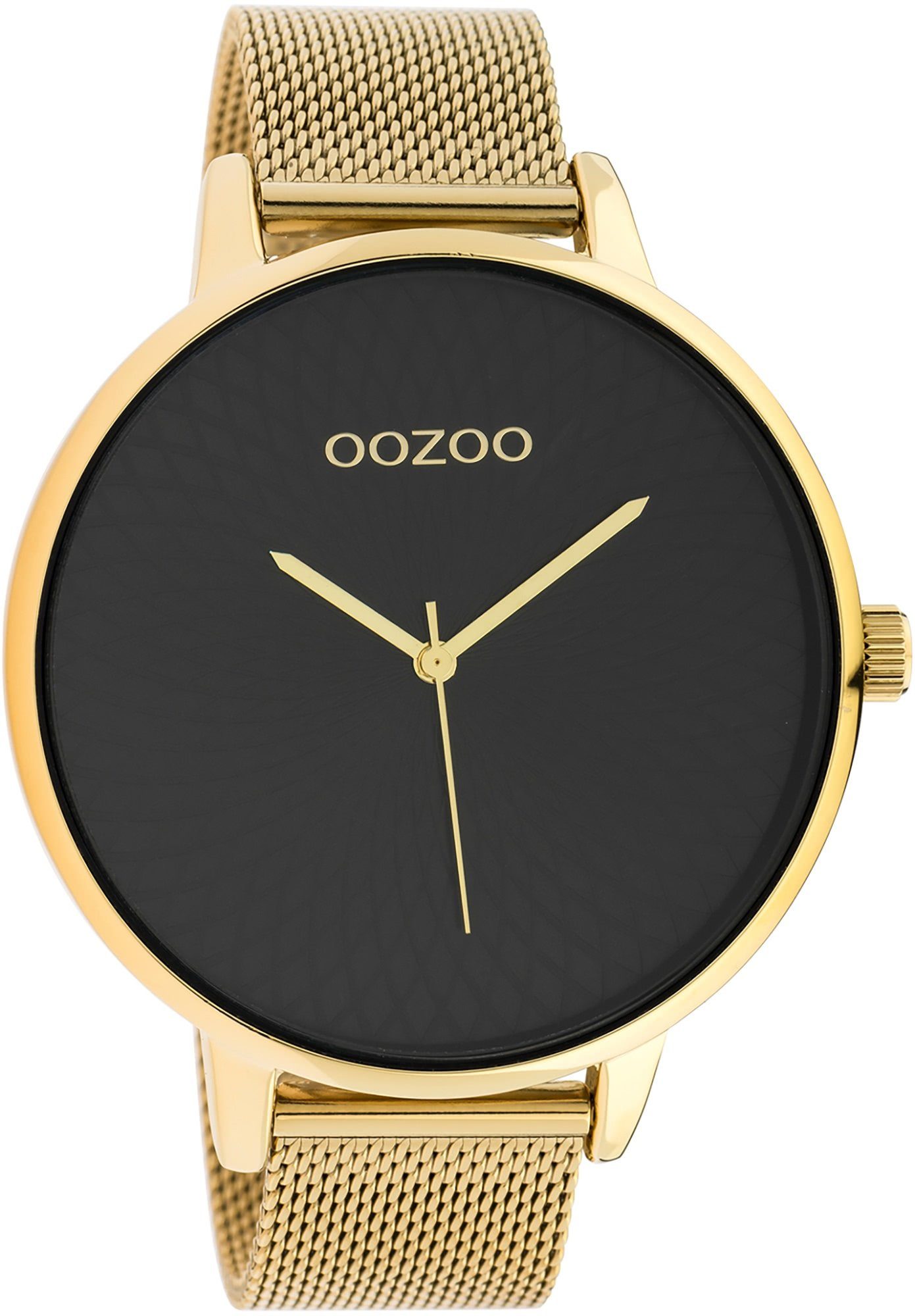 OOZOO Quarzuhr Oozoo Damen Armbanduhr gold Analog C10553, (Analoguhr), Dame günstig online kaufen