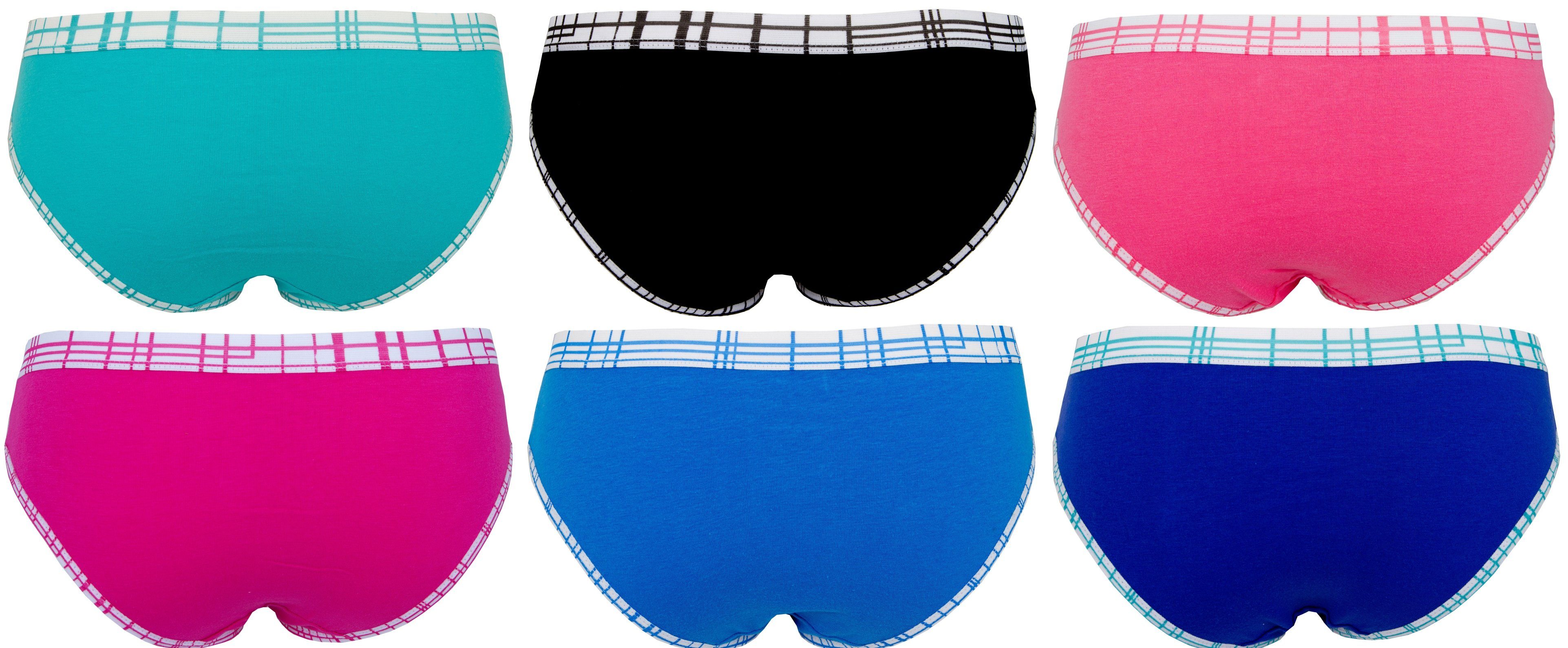 Pantys Knickers Damen Teen 86927 Uni mit Hipster Hotpants Spitze mit 86927 Hotpants Pack Pantys French AvaMia Uni French Knickers 6er-Pack) 6er (Spar-Set, Teen 6er Pack Panty Hipster Damen Spitze