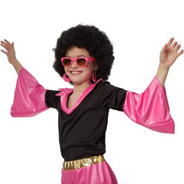 dressforfun Hippie-Kostüm Mädchenkostüm Groovy Disco Girl