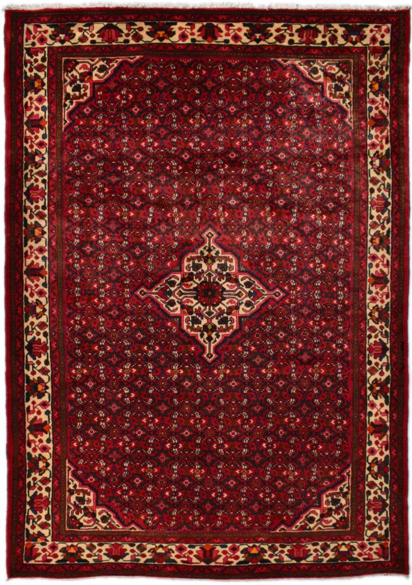 Höhe: Hosseinabad Handgeknüpfter Nain 12 rechteckig, Trading, Orientteppich 208x300 mm Perserteppich, / Orientteppich