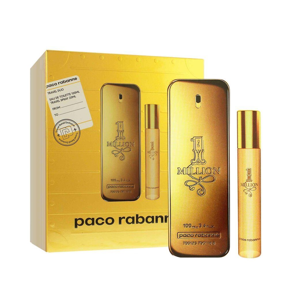 Duft-Set Paco One Million Edt Sp 100ml Ts 20ml Travel Set 23