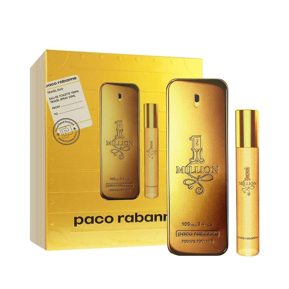 paco rabanne Duft-Set One Million Edt Sp 100ml Ts 20ml Travel Set 23