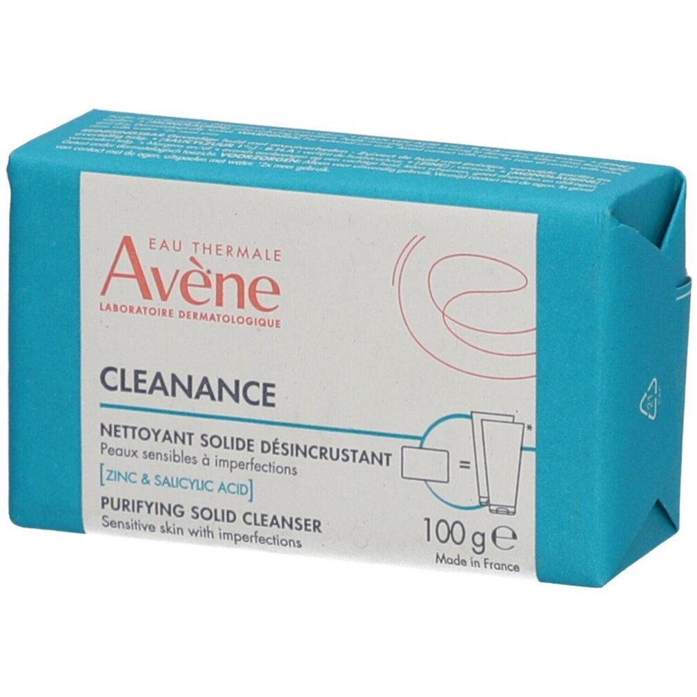 Avene Körperpflegemittel, Cleanance, Klärend, Seifenriegel, für das Gesicht, 100 g