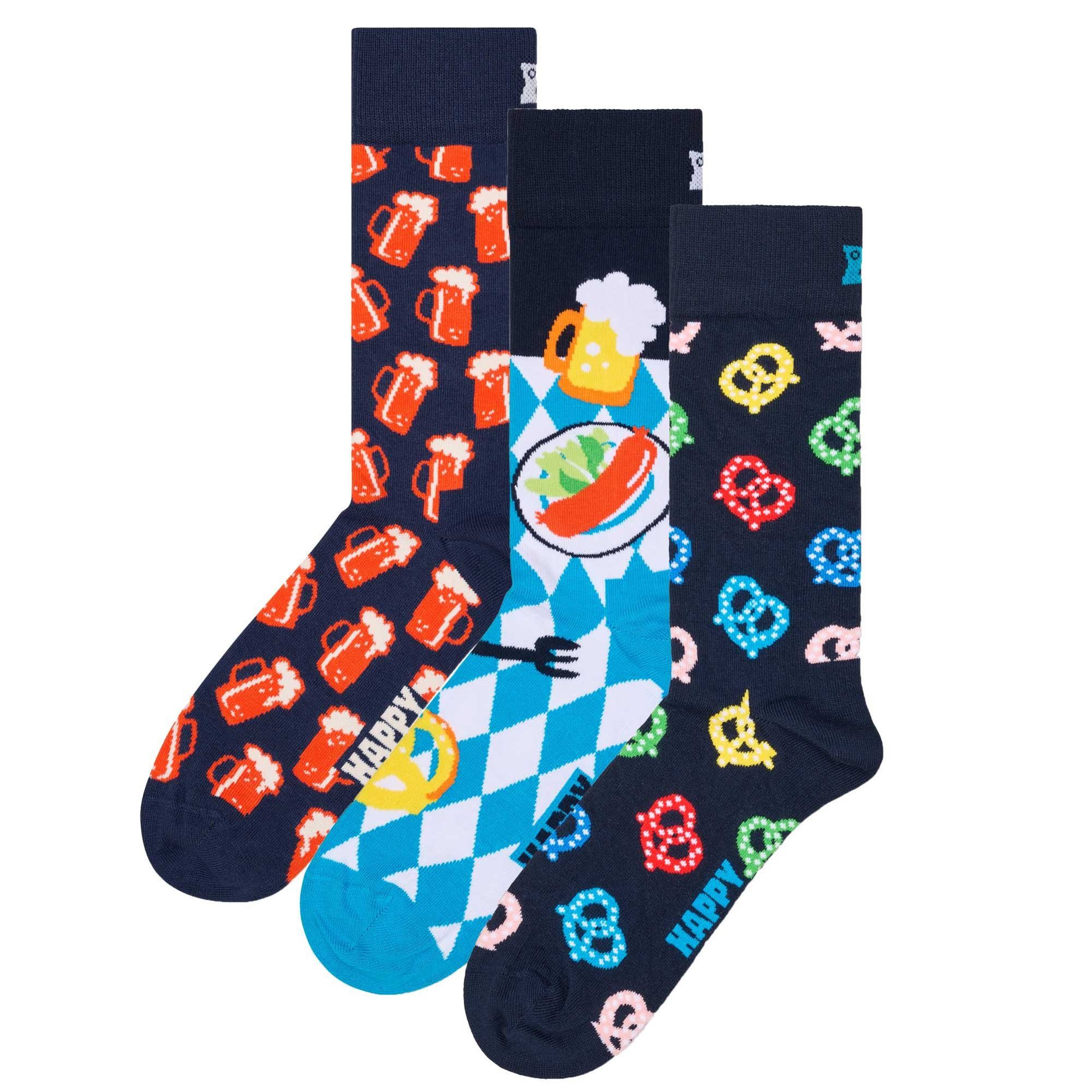 Happy Socks Kurzsocken Unisex Socken 3er günstig online kaufen
