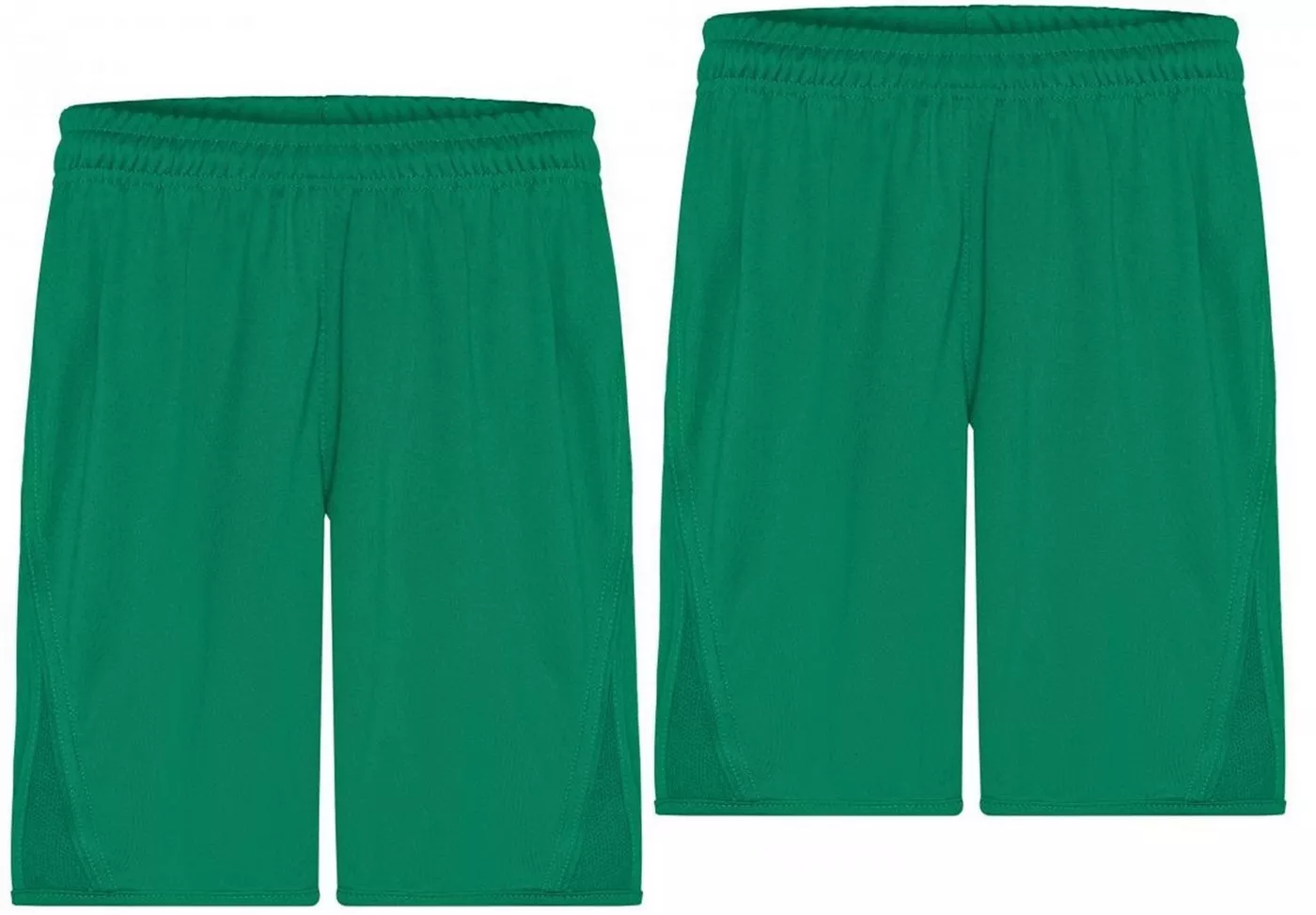James & Nicholson Funktionsshorts Doppelpack Funktionelle Kinder Teamshorts mit Innenslip JN381K (Doppelpack, 2er-Pack) Atmungsaktiv, feuchtigkeitsregulierend und schnell trocknend