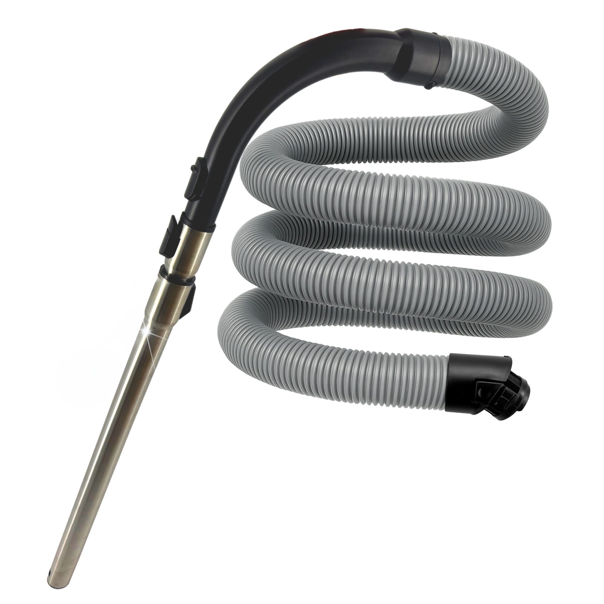 Maxorado Staubsaugerschlauch Rohr Staubsauger Schlauch Griff für Miele S8 S8000 C3 Complete & C3, Compact z.B. S8330 S8340 S8390 83790 C3