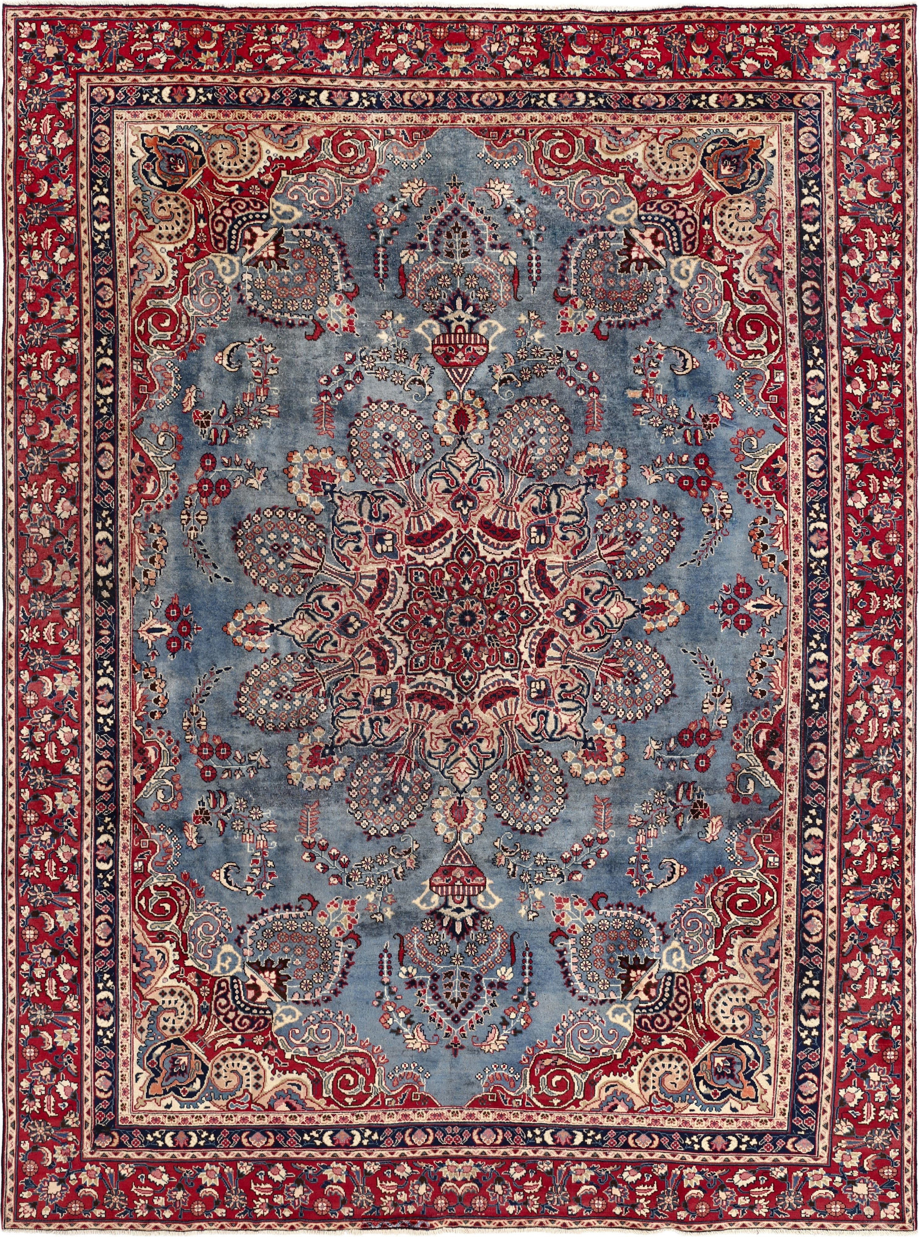 Carpet Avenue Teppich Sabzevar Patina 360x266, Rechteck, Höhe: 7 mm