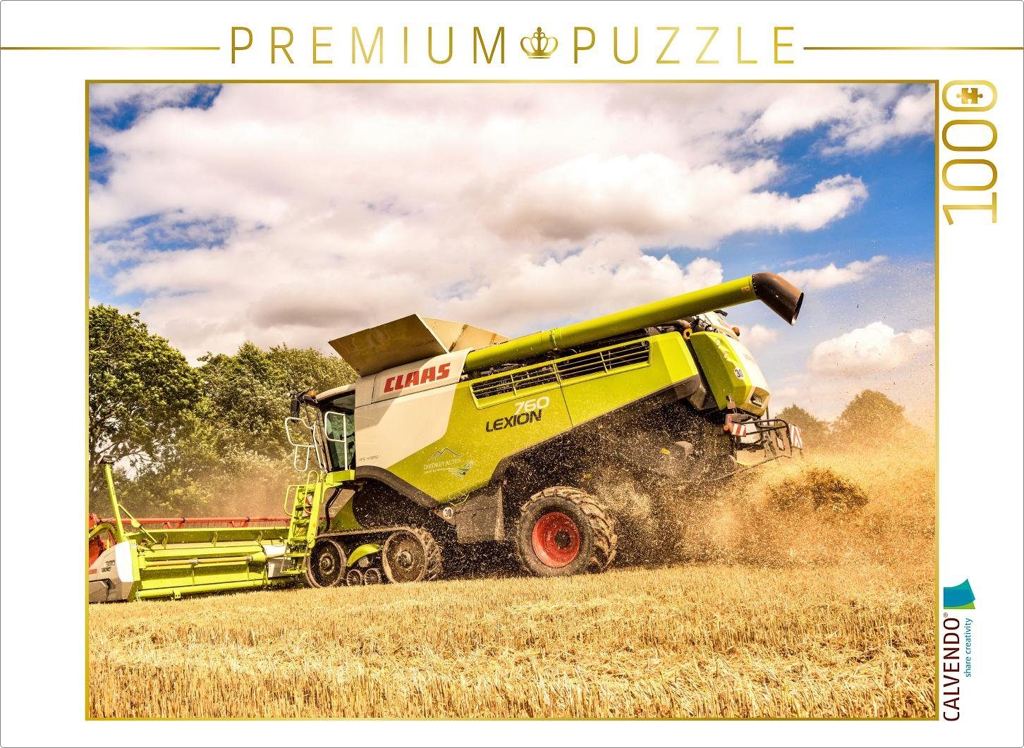 CALVENDO Puzzle CALVENDO Puzzle Ein Motiv aus dem Kalender Landwirtschaft - Von der Sa, 1000 Puzzleteile