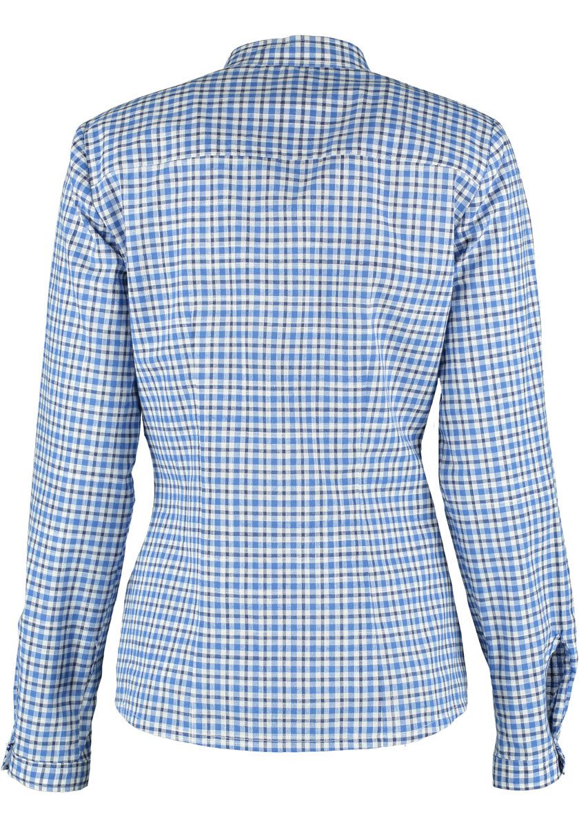 OS Trachten Trachtenbluse Ormoia Langarmbluse mit Edelweiß-Stickereien auf günstig online kaufen