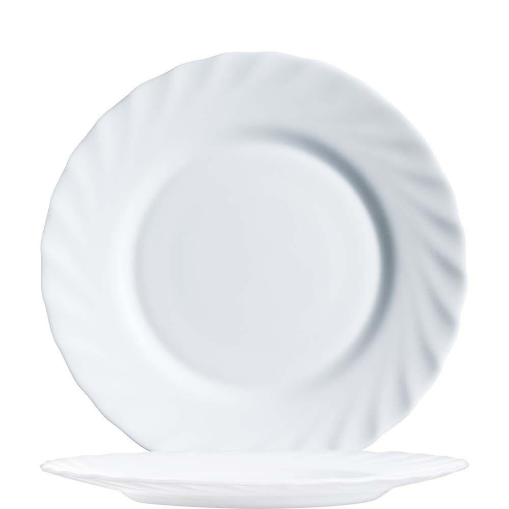 ARCOROC Frühstücksteller Arcoroc Trianon White Teller flach 19.5 cm 6er Set