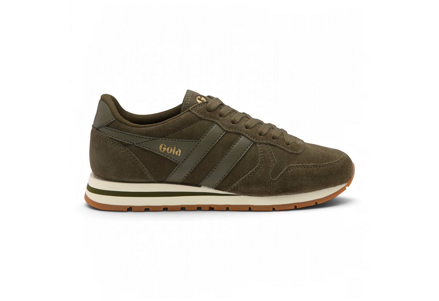 Gola Daytona Suede-Leder khaki Damen Sneaker