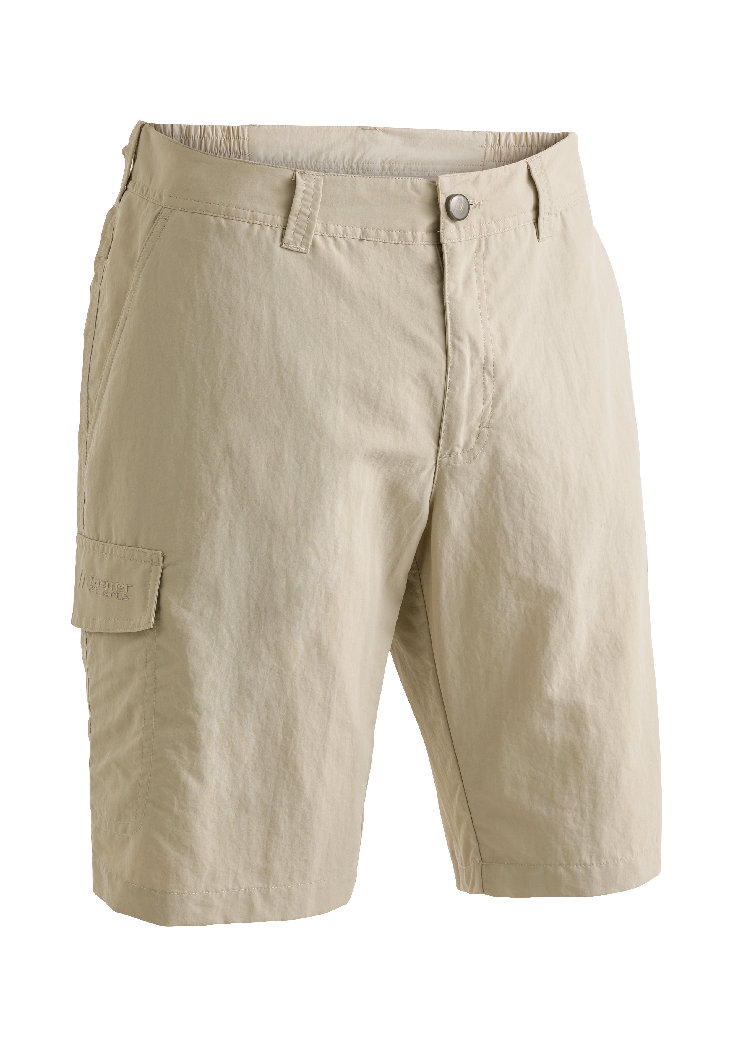 beige Robuste Maier Regular Main Fit im Wanderbermuda Sports Funktionsshorts